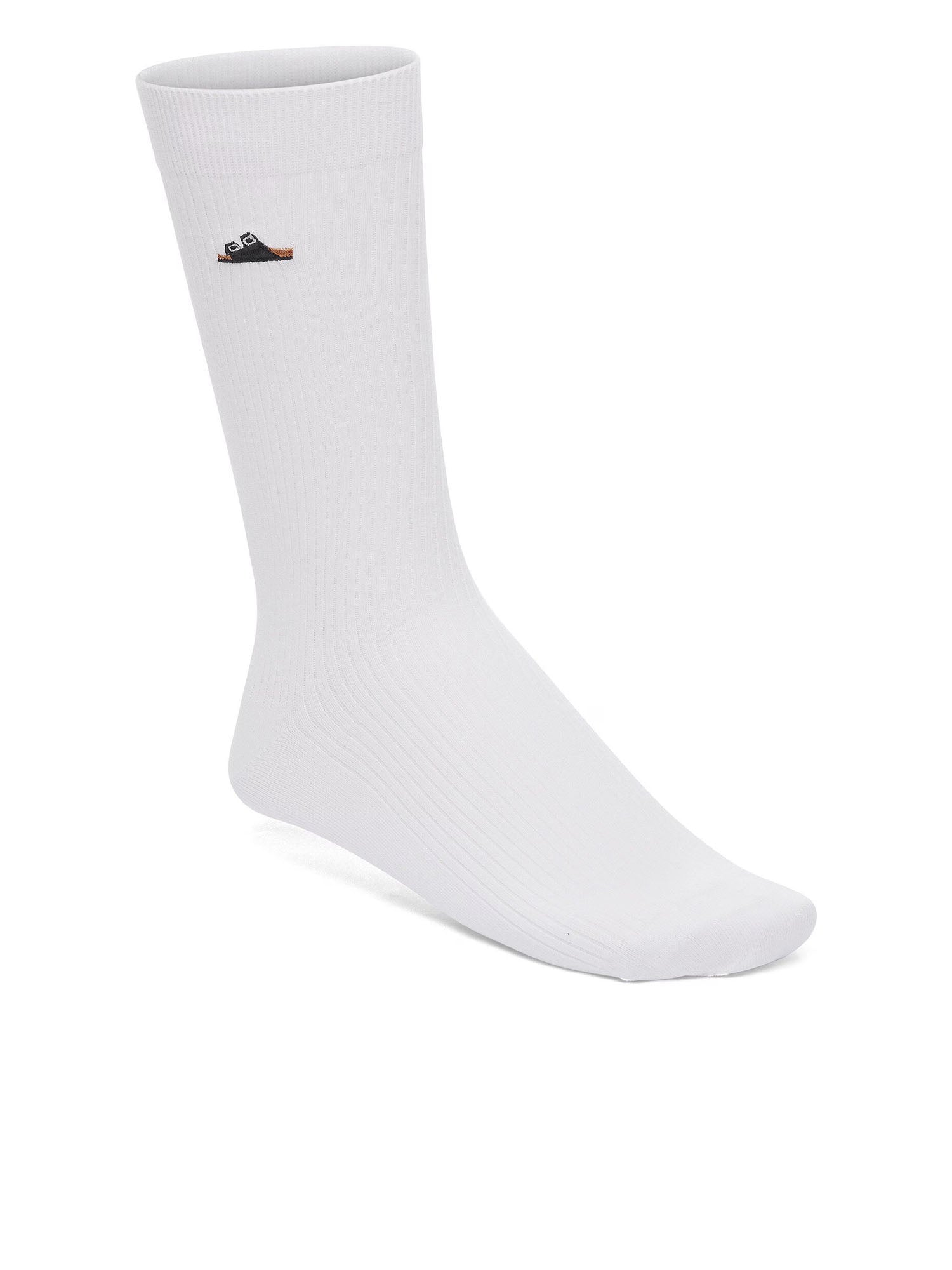 Chaussettes côtelées en coton