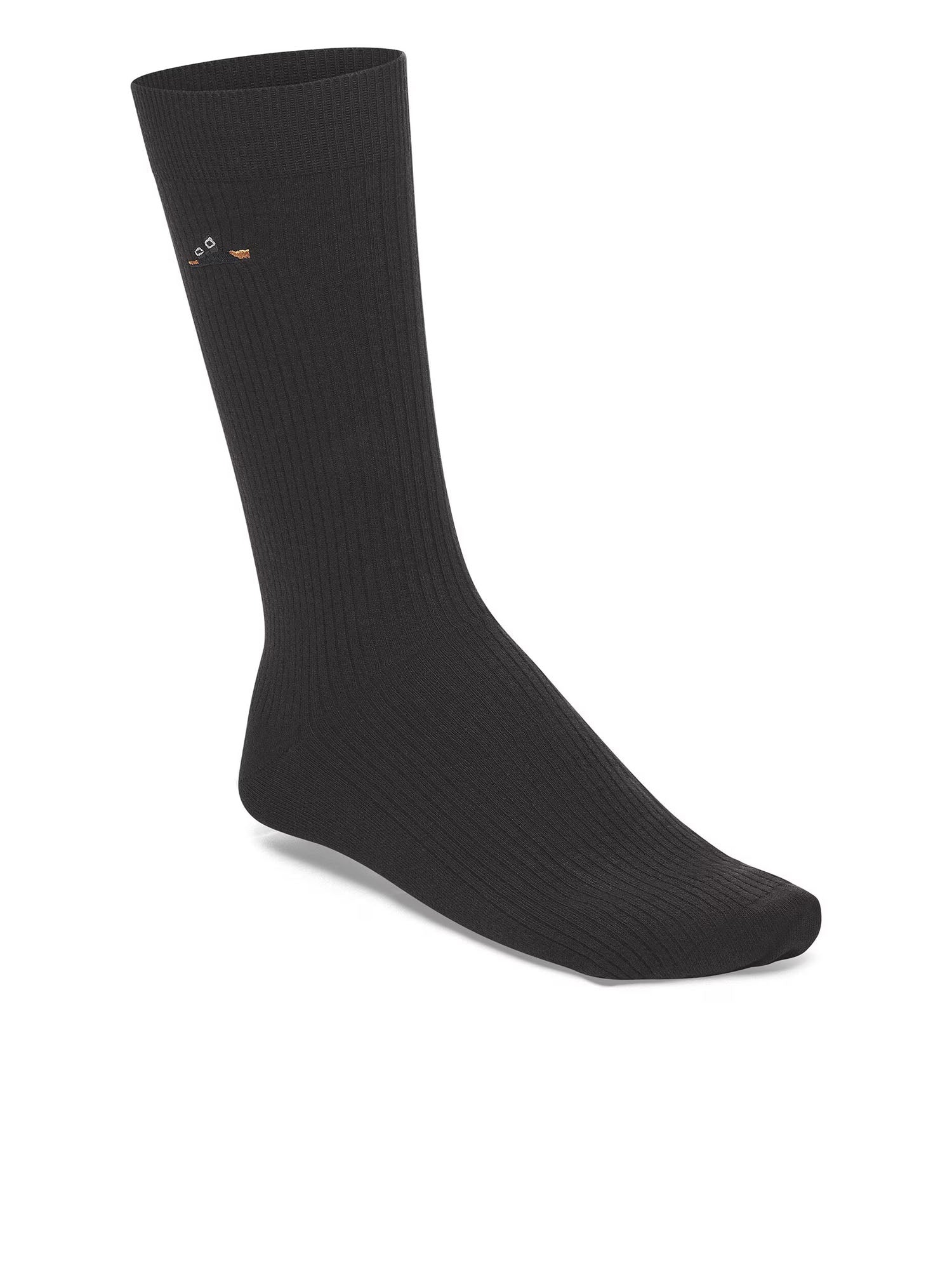 Chaussettes côtelées en coton