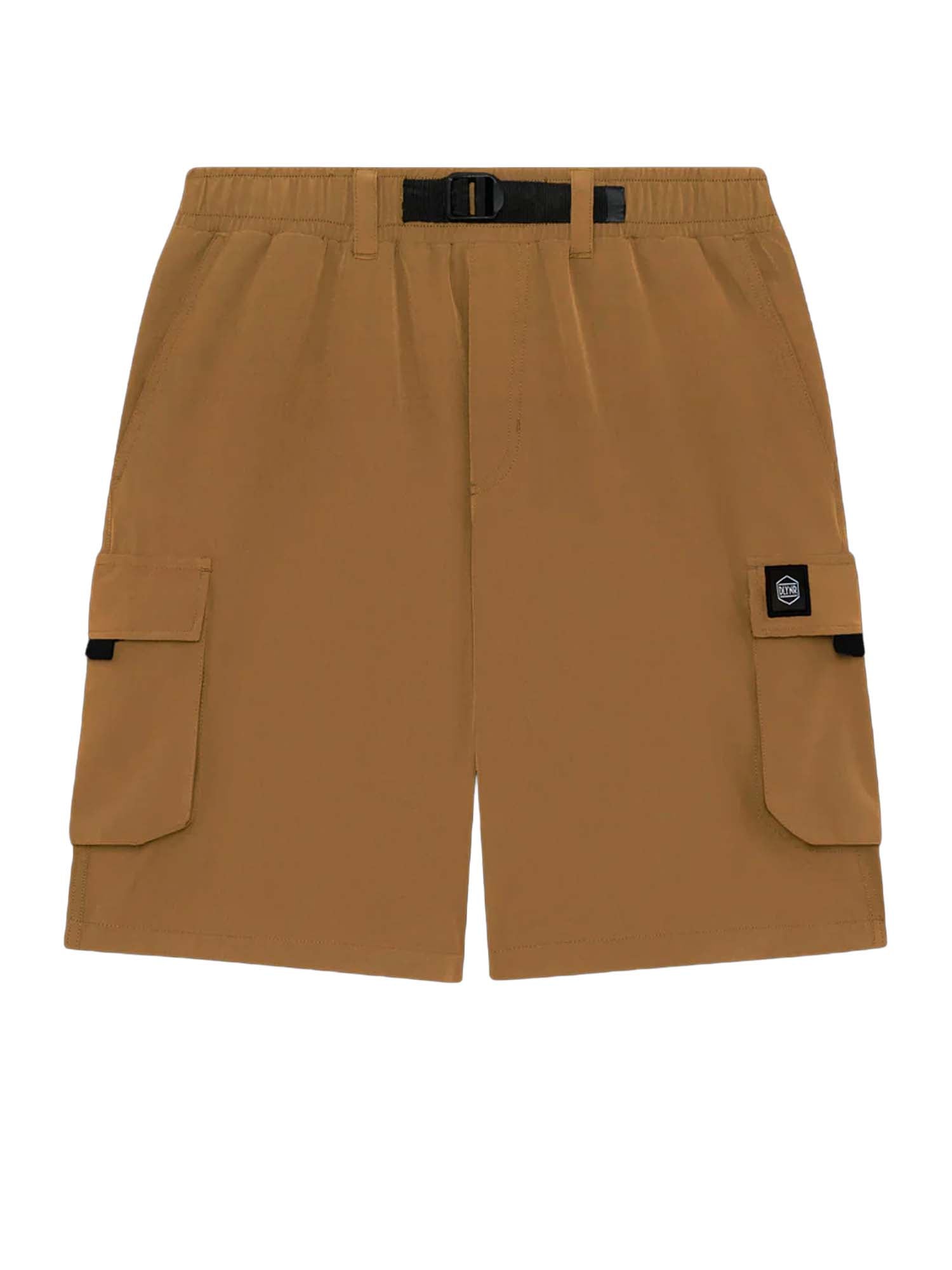 Techno Cargo Shorts Beige