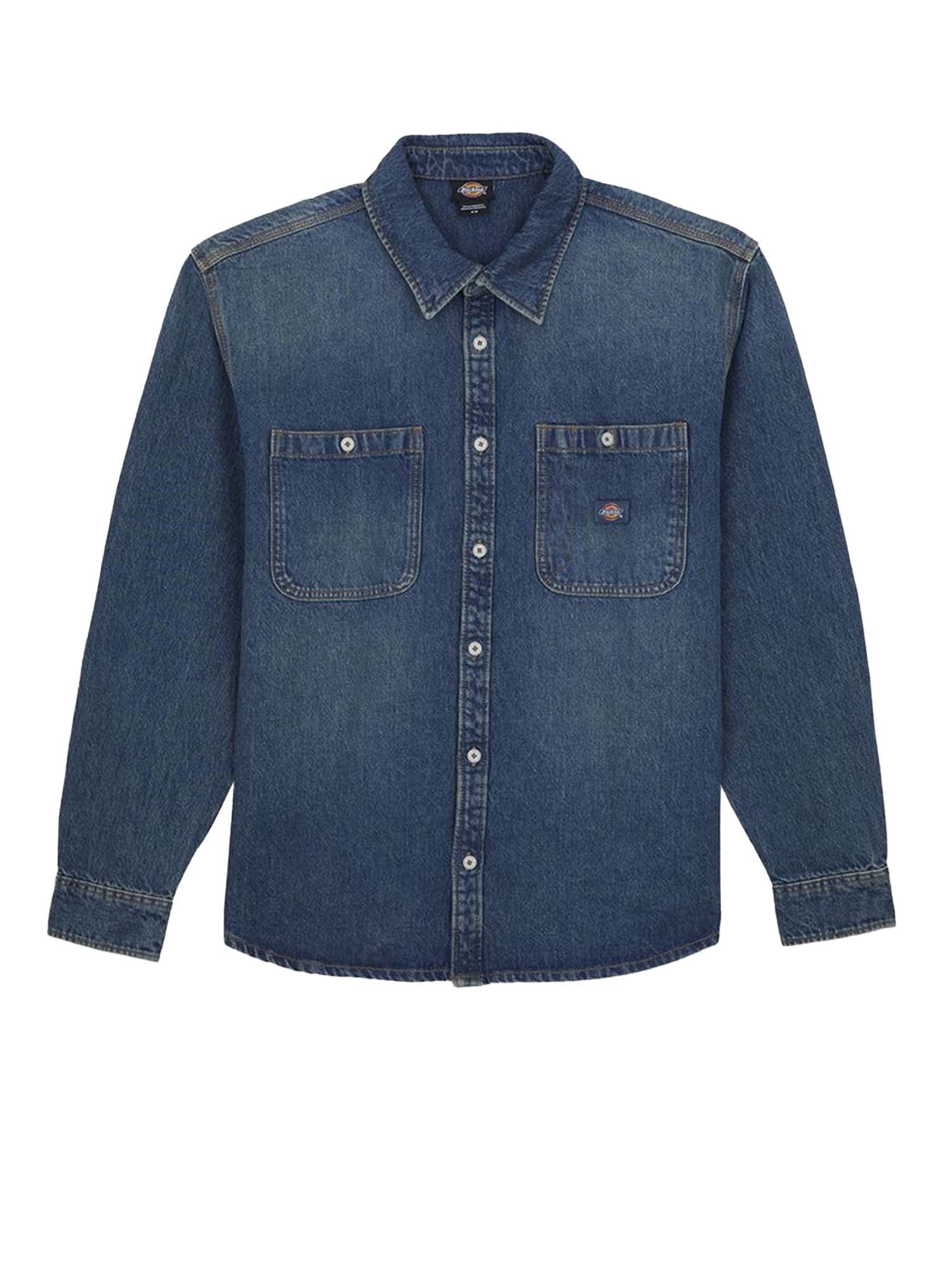 Camicia in jeans Mechanic a maniche lunghe