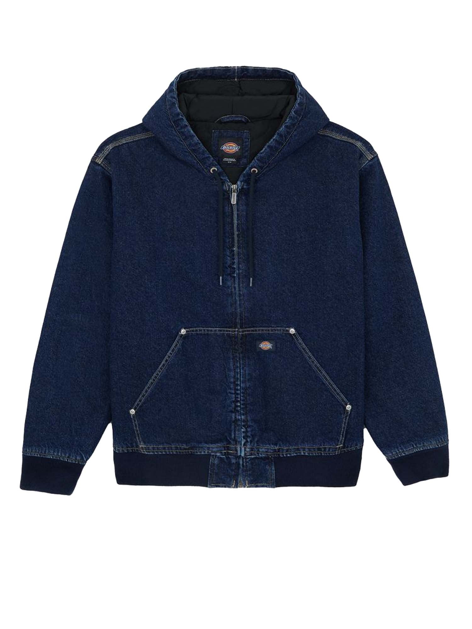 Giacca in jeans con cappuccio Hilham