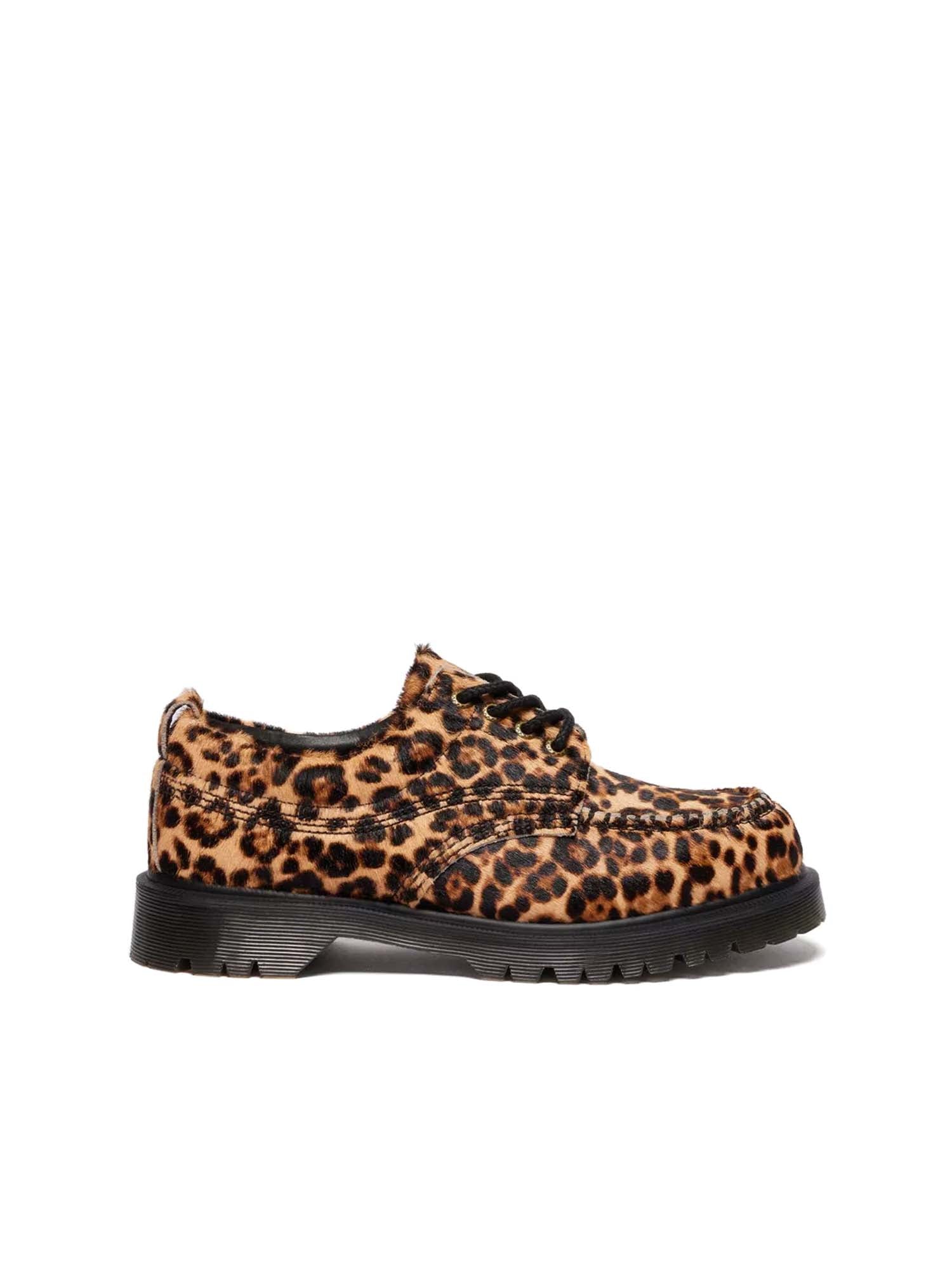 Lowell Moc Toe leopard shoes