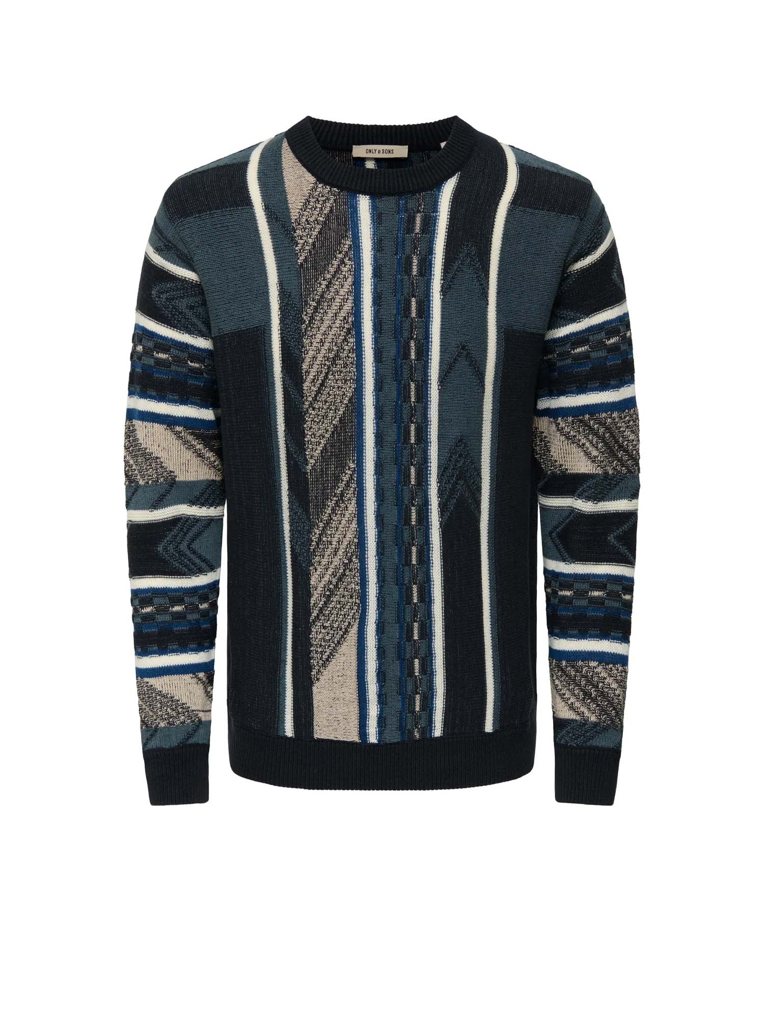 Maglione Rise Reg LS Pattern