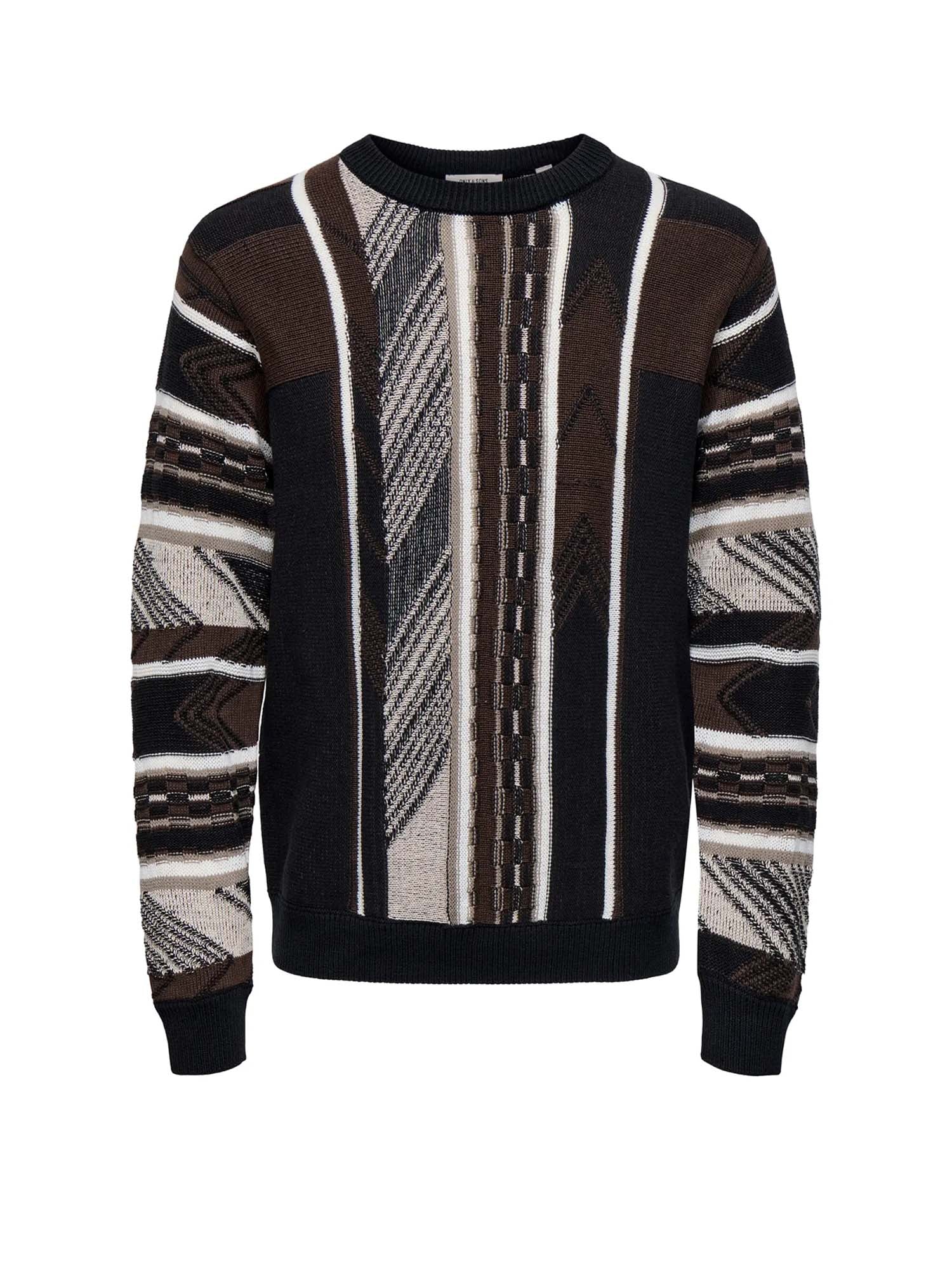 Maglione Rise Reg LS Pattern