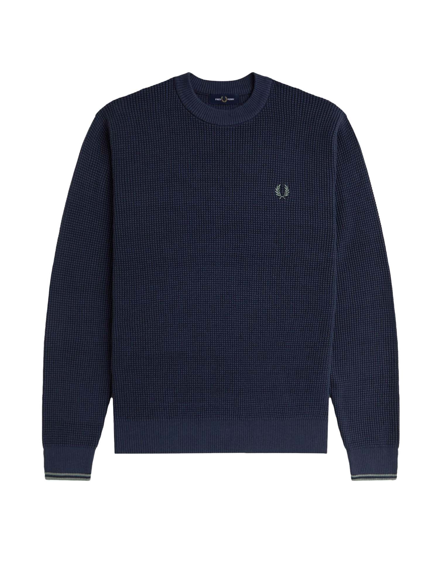 Maglione Con Lavorazione Goffrata