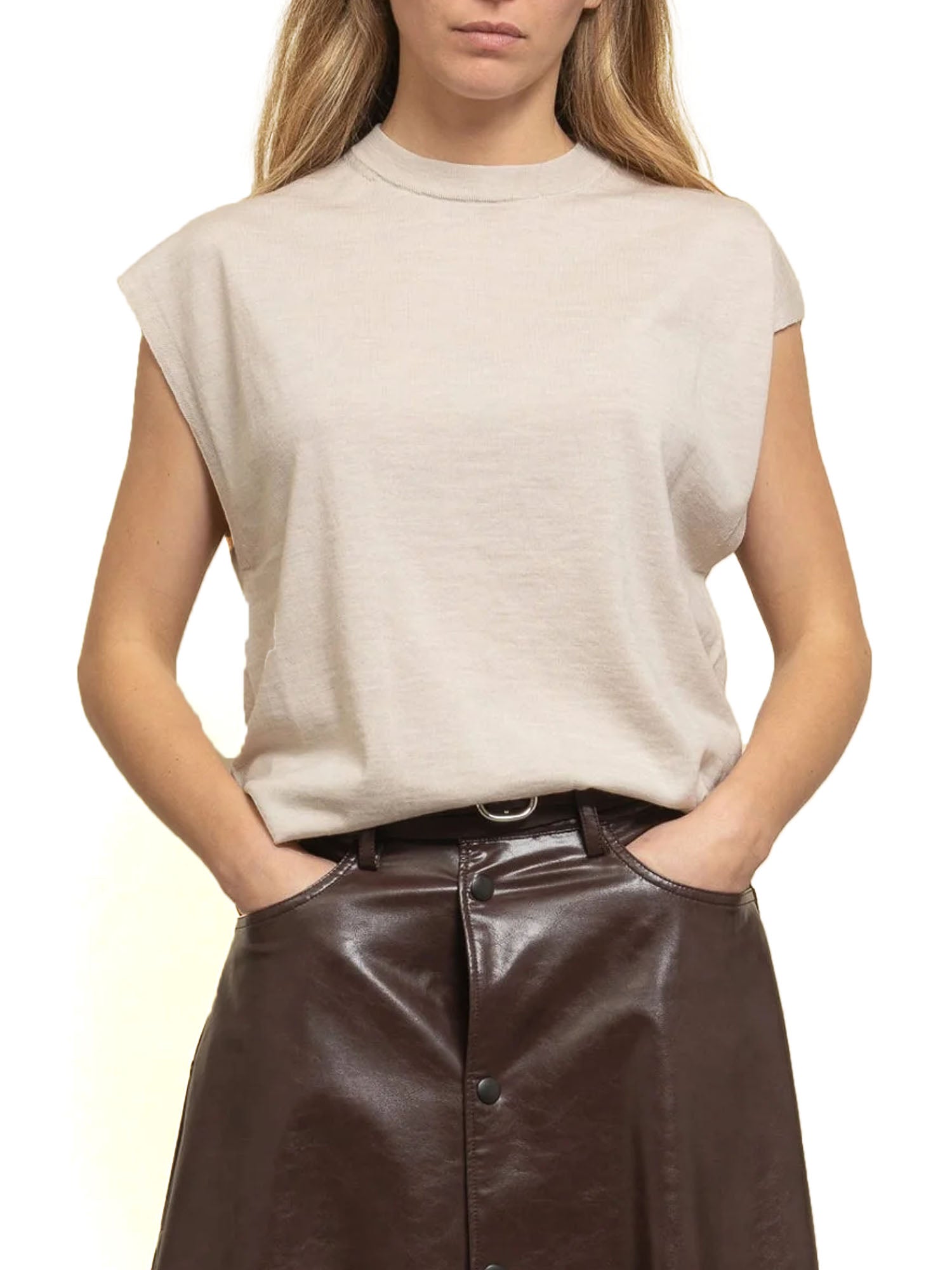 Gilet Gabuti en laine mérinos extrafine