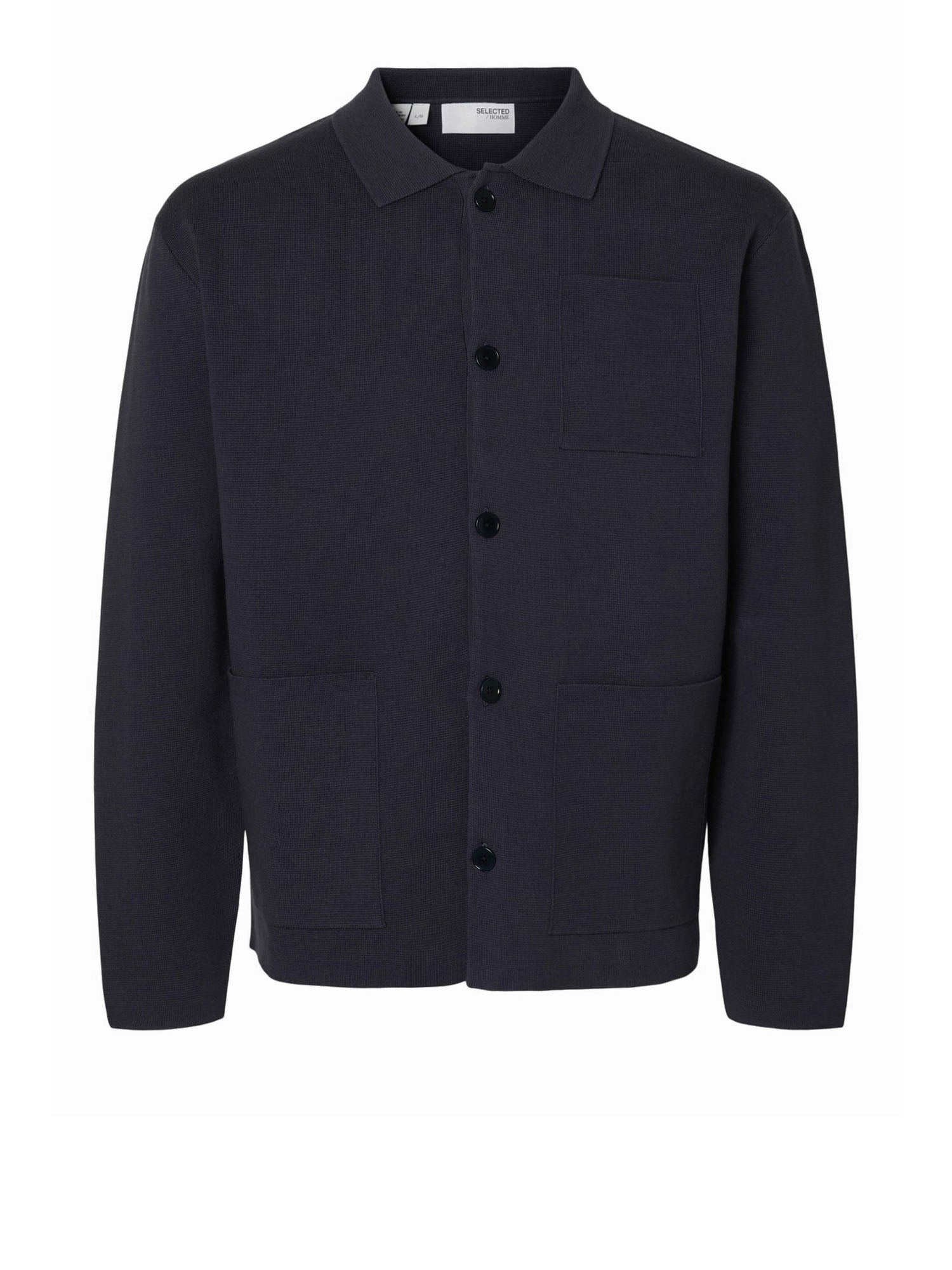 Light Relaxed Polo Cardigan Noos