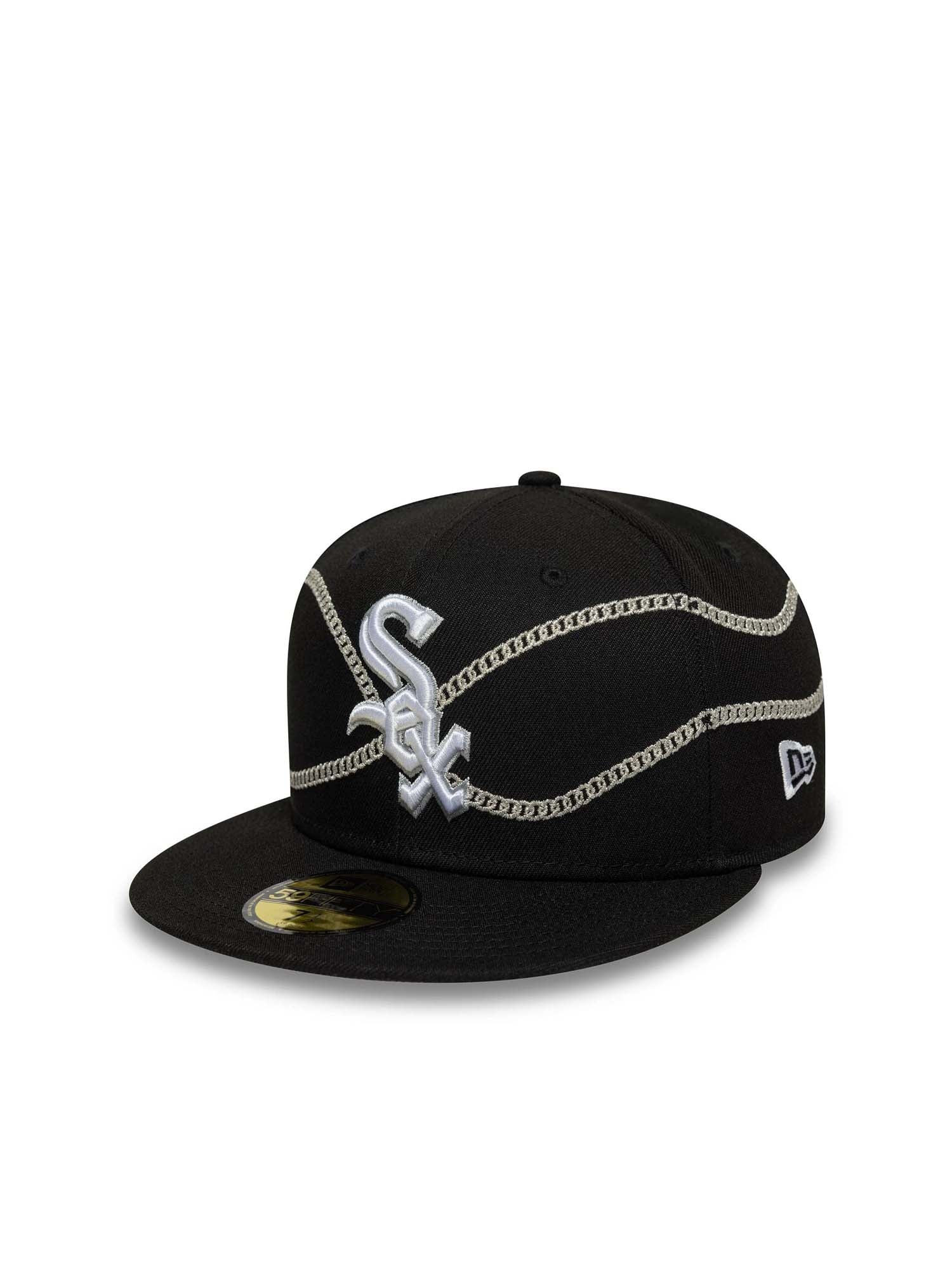 Cappellino 59FIFTY Fitted Chicago White Sox MLB Chain Wrap