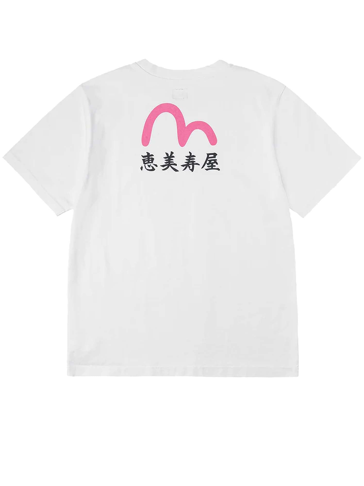 Seagull and Ebisu Print Relax Fit T-Shirt