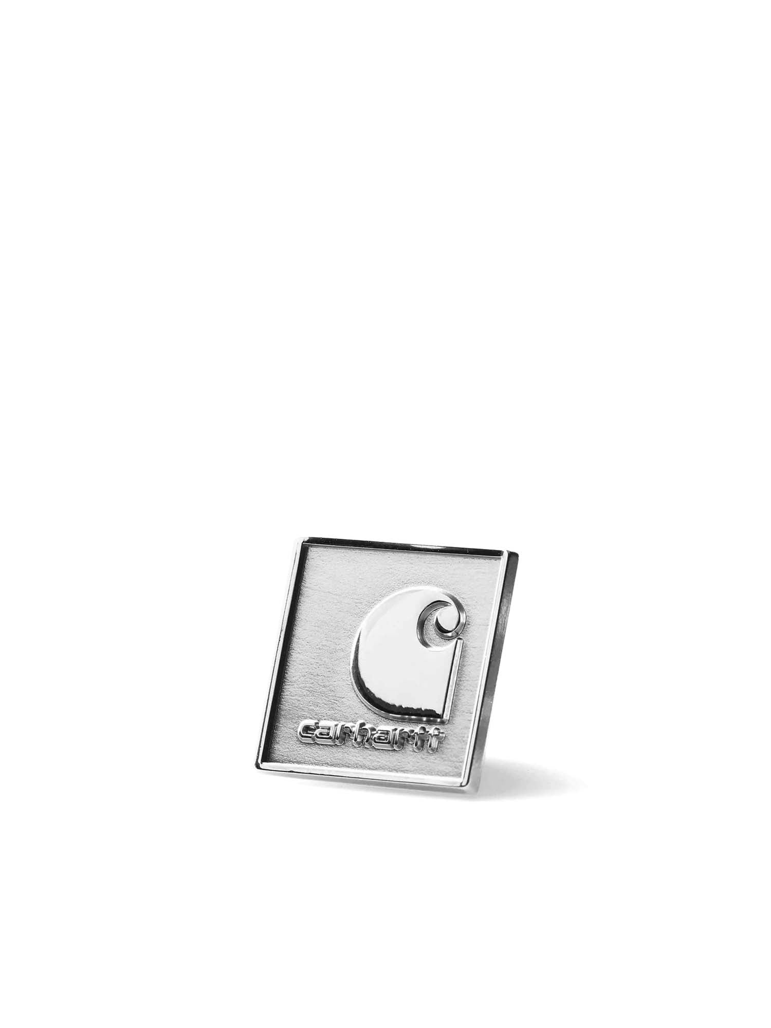 Square Label Pin Zinc Alloy