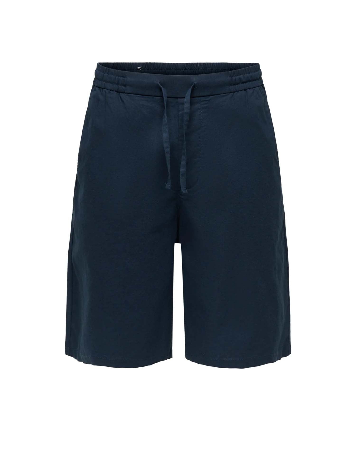 Short ONSDAVES coupe large en lin