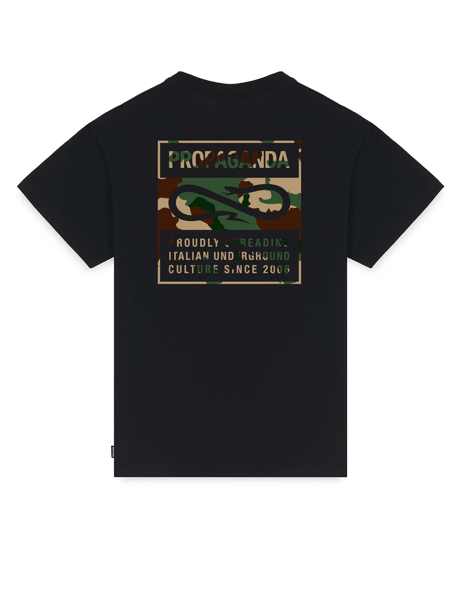 T-shirt camouflage Label