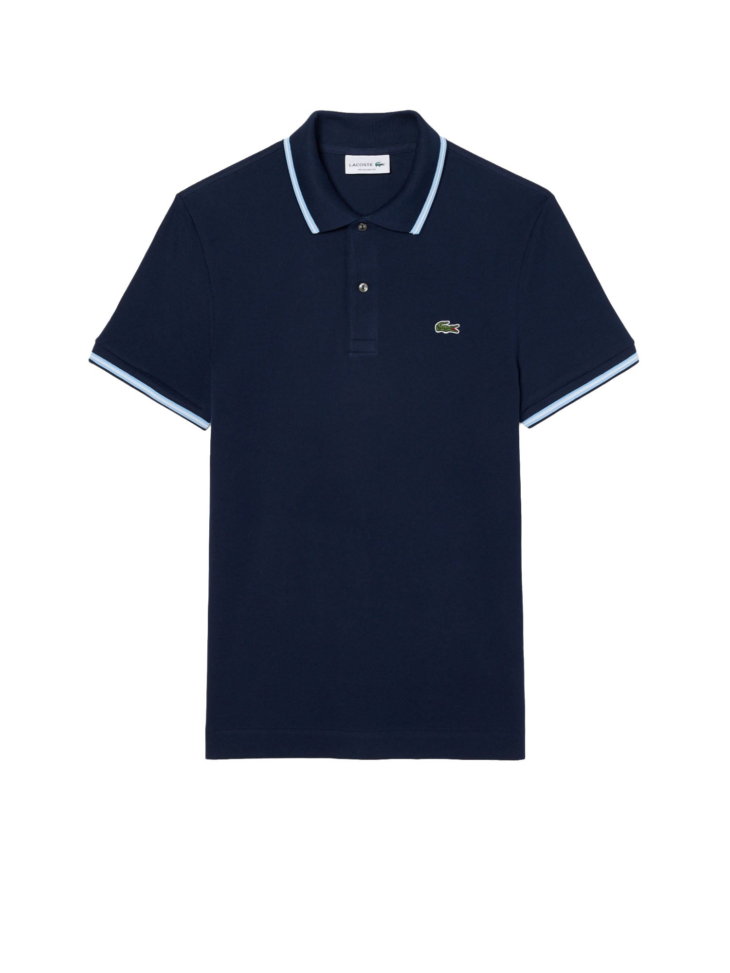 Polo L.12.12 regular fit con bordo in risalto