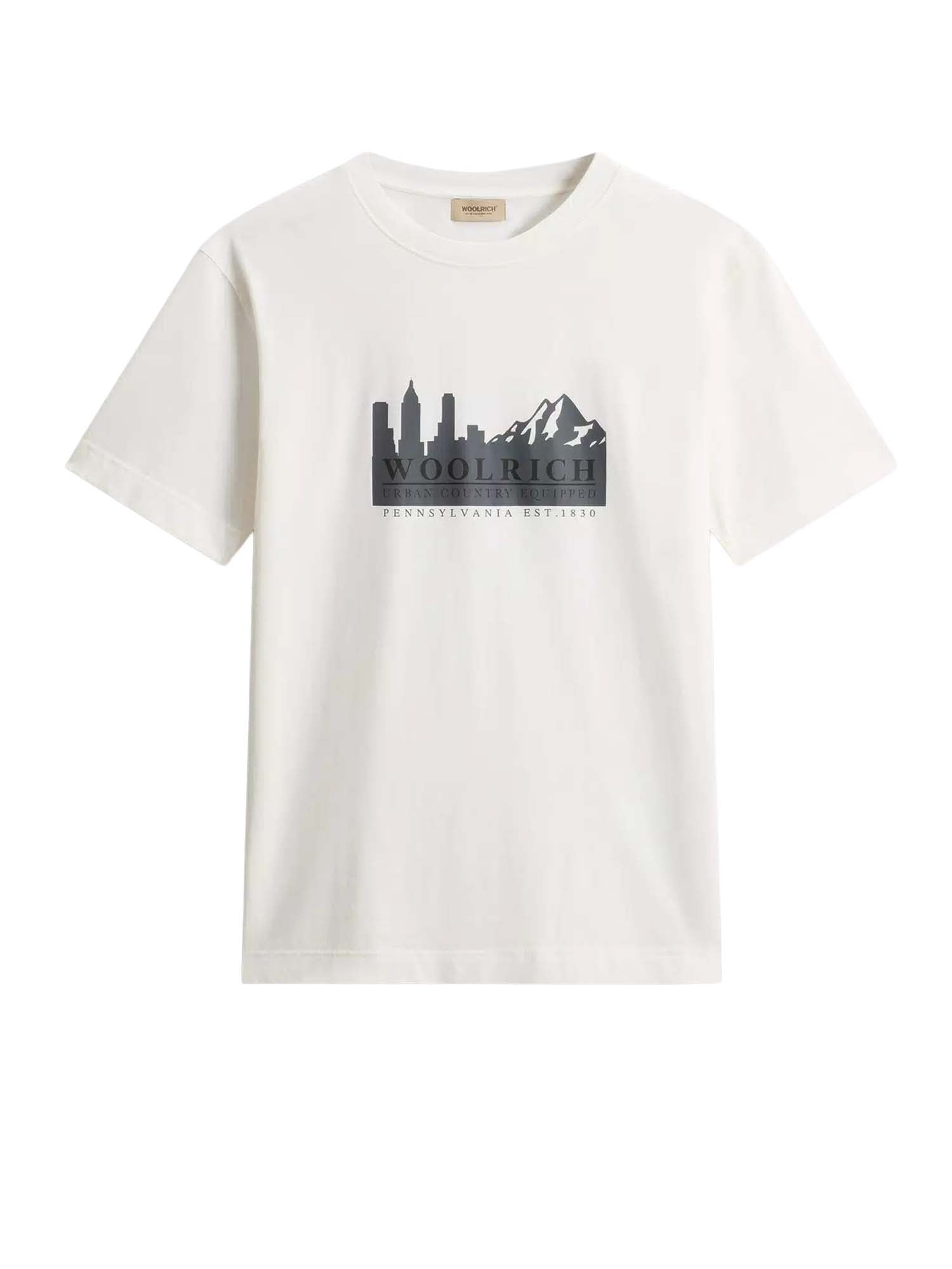 T-shirt in puro cotone con logo