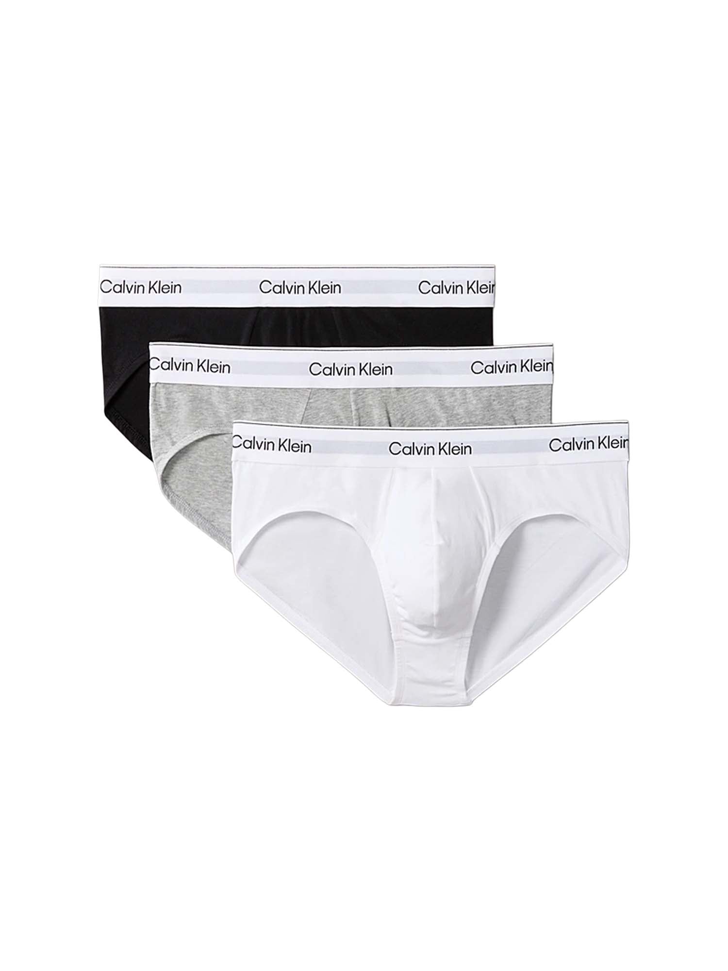 Icon Cotton Stretch Hip-Length Briefs 3-Pack