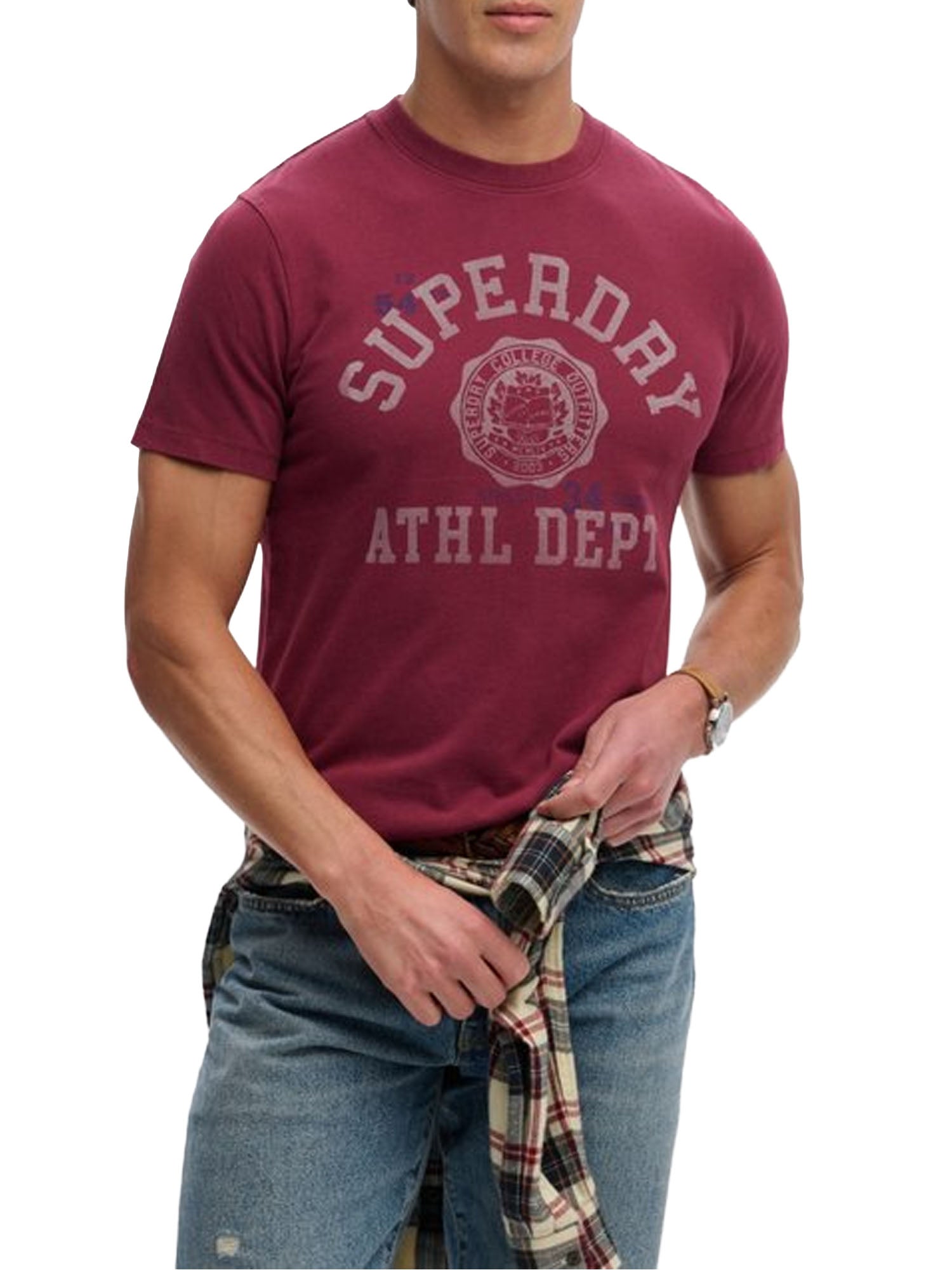 T-shirt Vintage Prep Coupe Ample