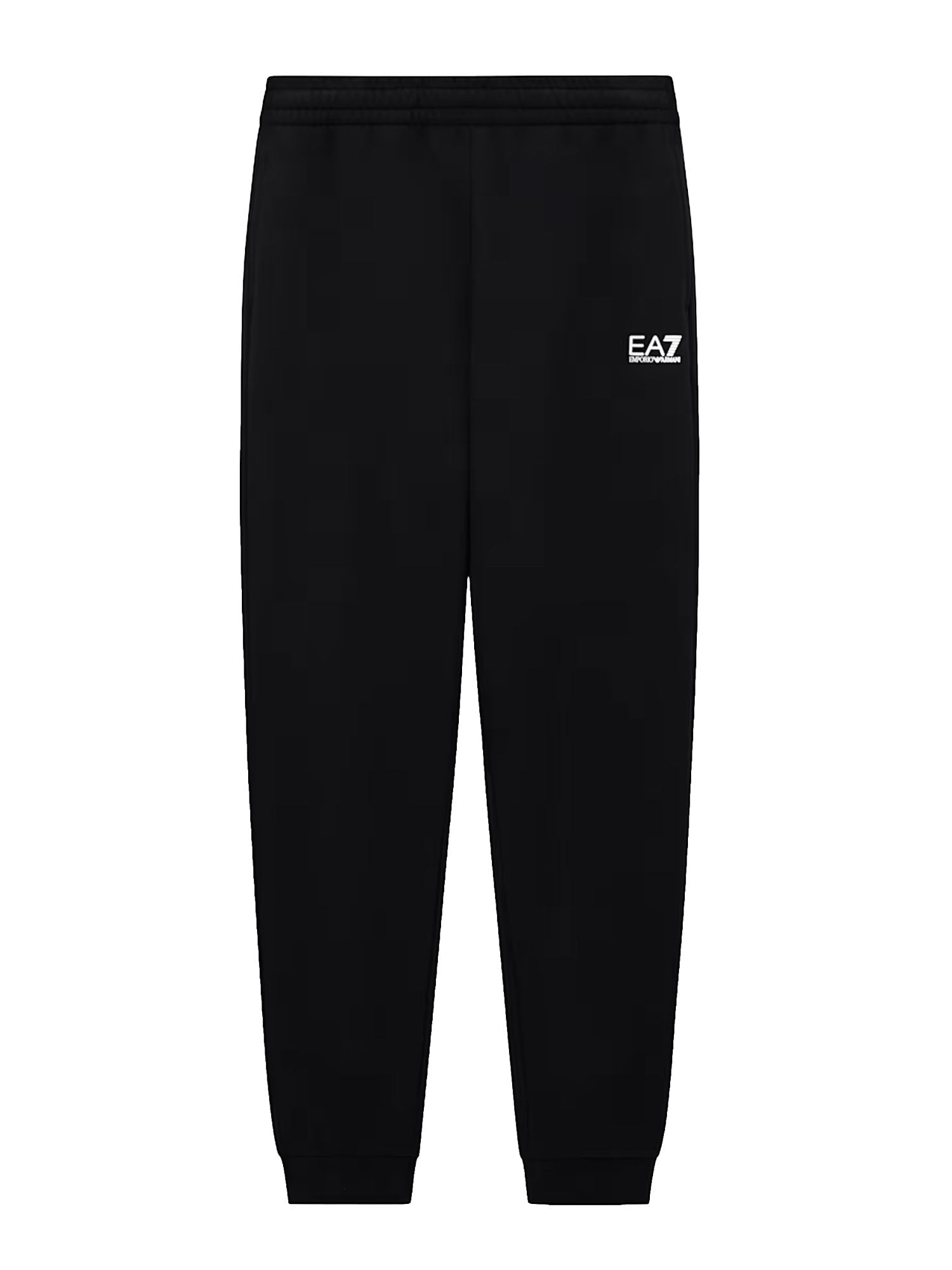 Pantalon de jogging en coton avec cordon de serrage et bas côtelés Core Identity