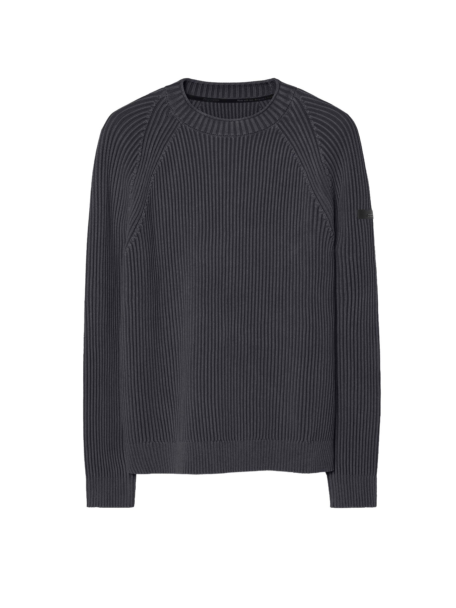 Cotton 7 Techno Wash Round Knit