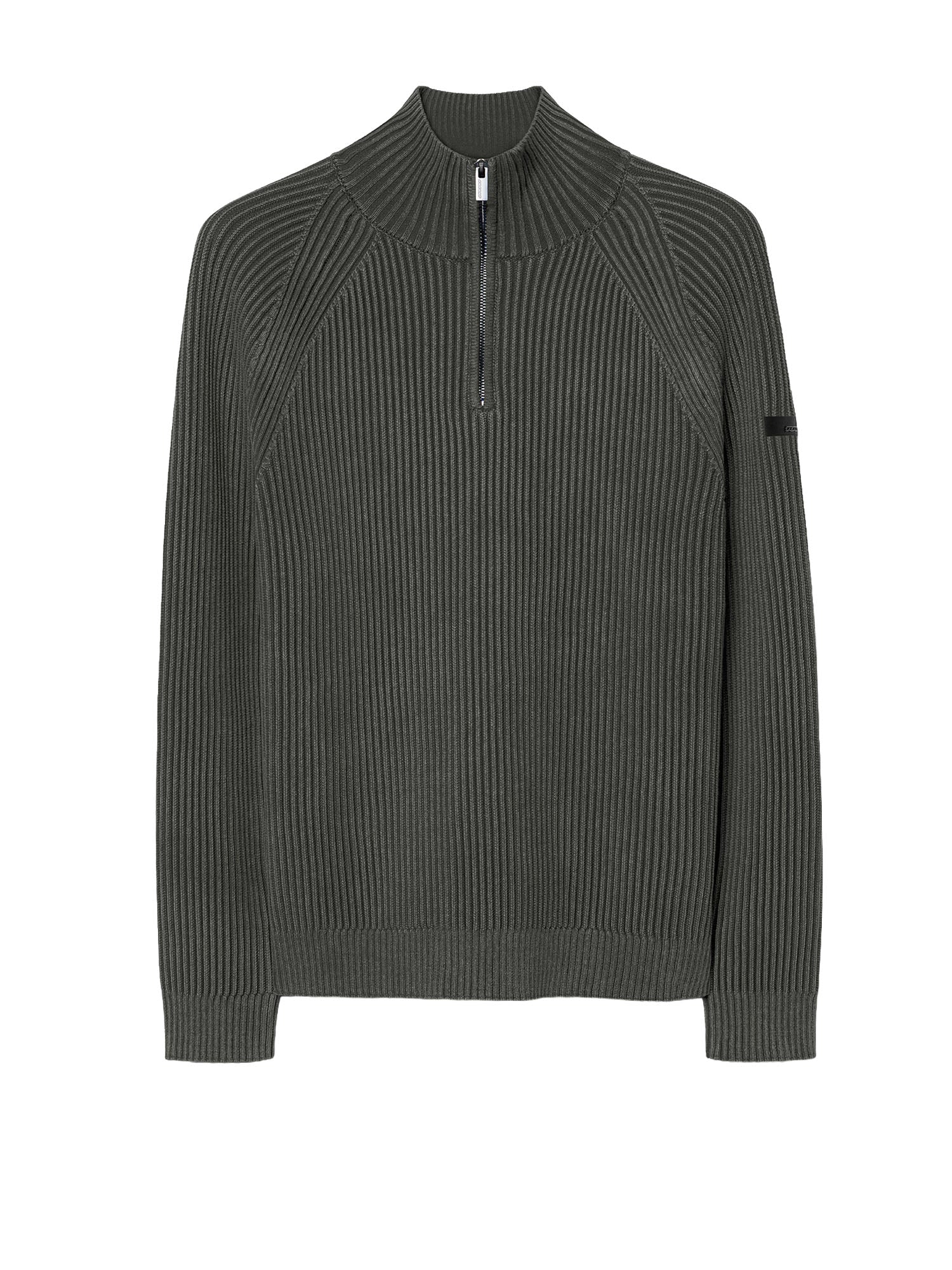 Cotton 7 Techno Wash Full Zip Knit