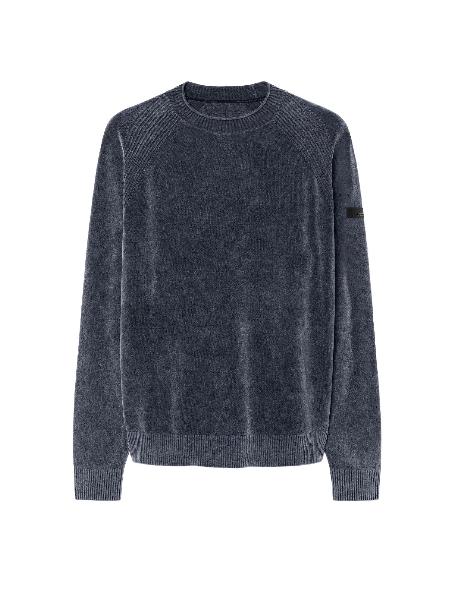Velvet Techno Wash Round Knit