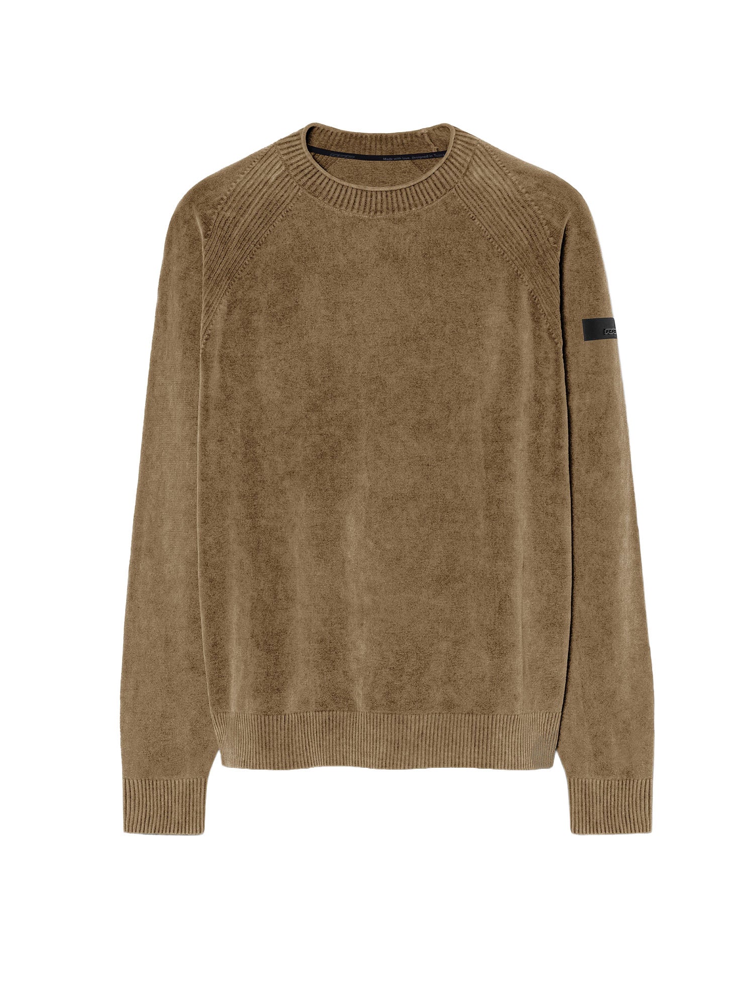 Velvet Techno Wash Round Knit