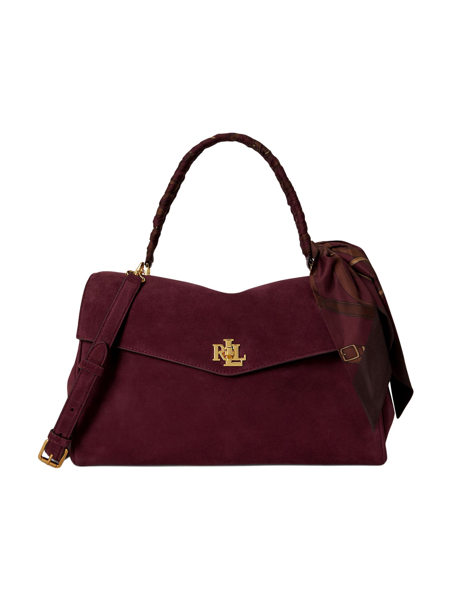 Borsa a mano Farrah media in suede