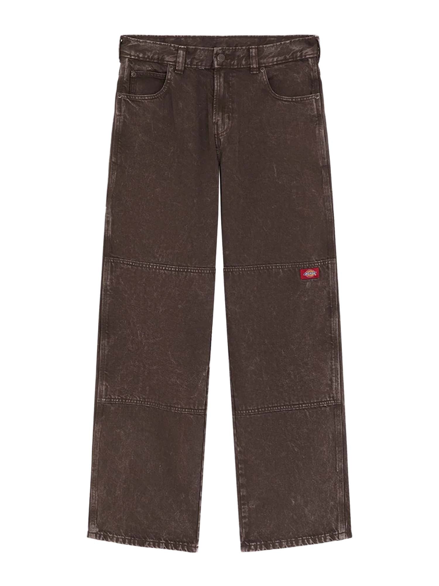 Jeans dritti double knee loose