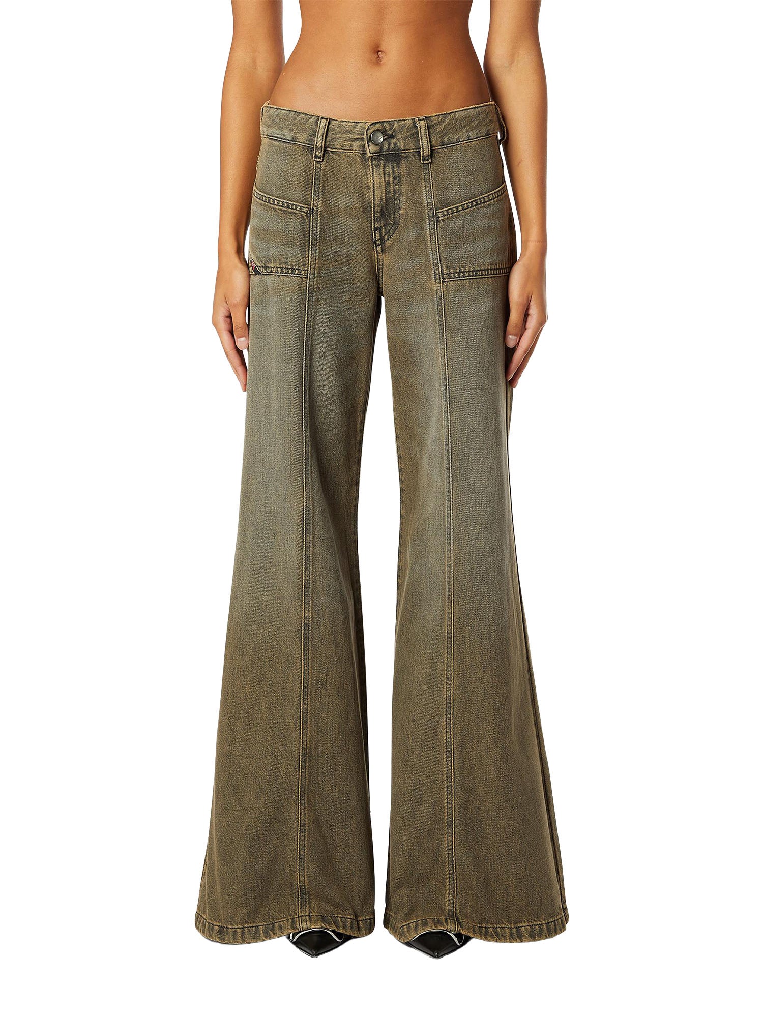 Jeans Flare Vita Bassa D-Akii