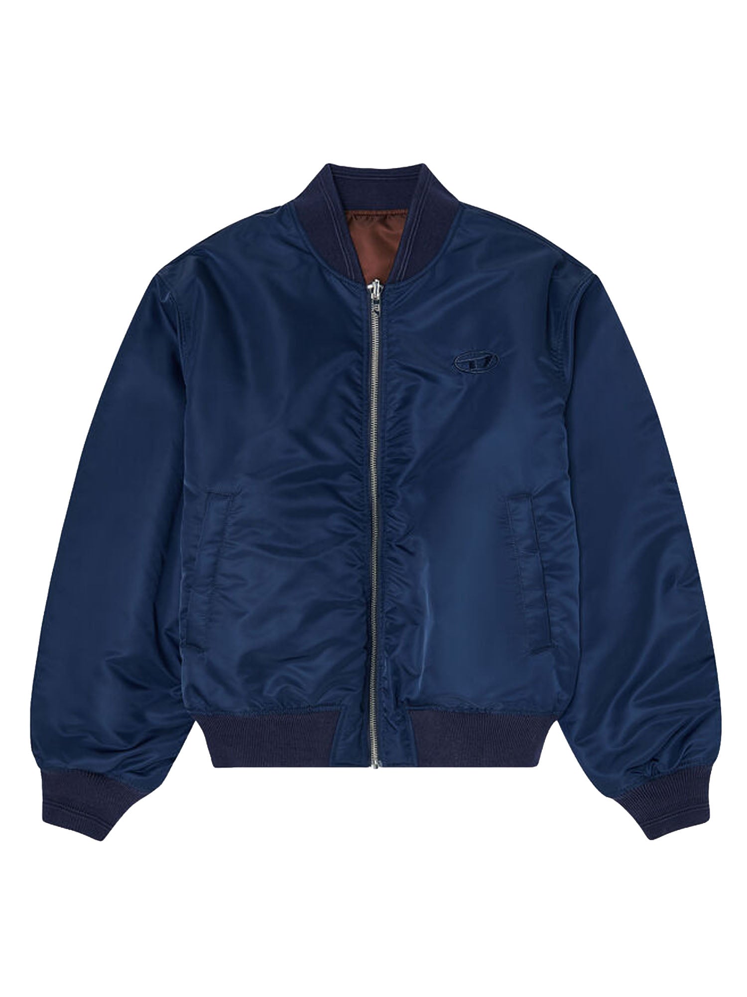 Chaqueta bomber acolchada con bordado Oval D