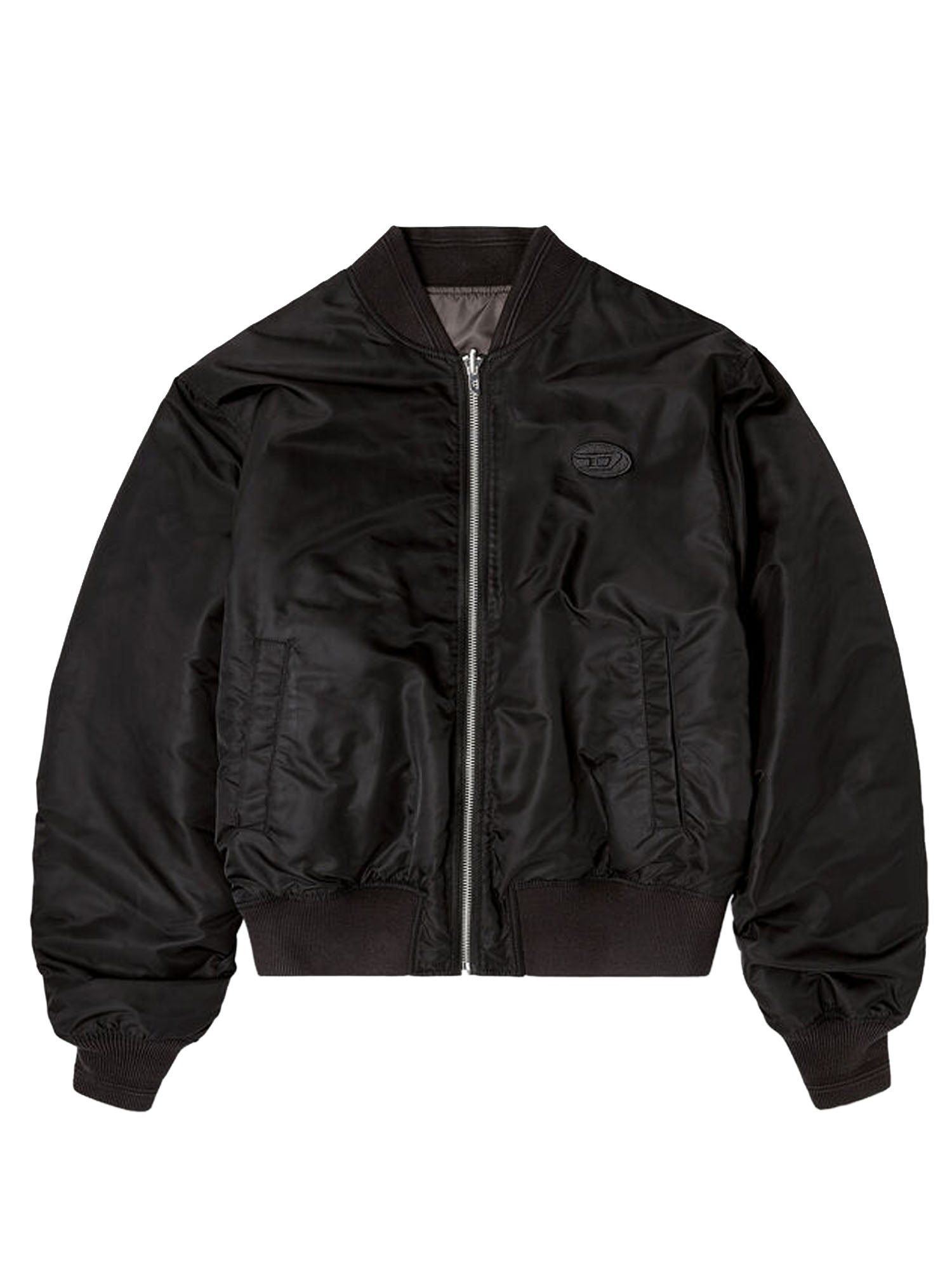 Chaqueta bomber acolchada con bordado Oval D