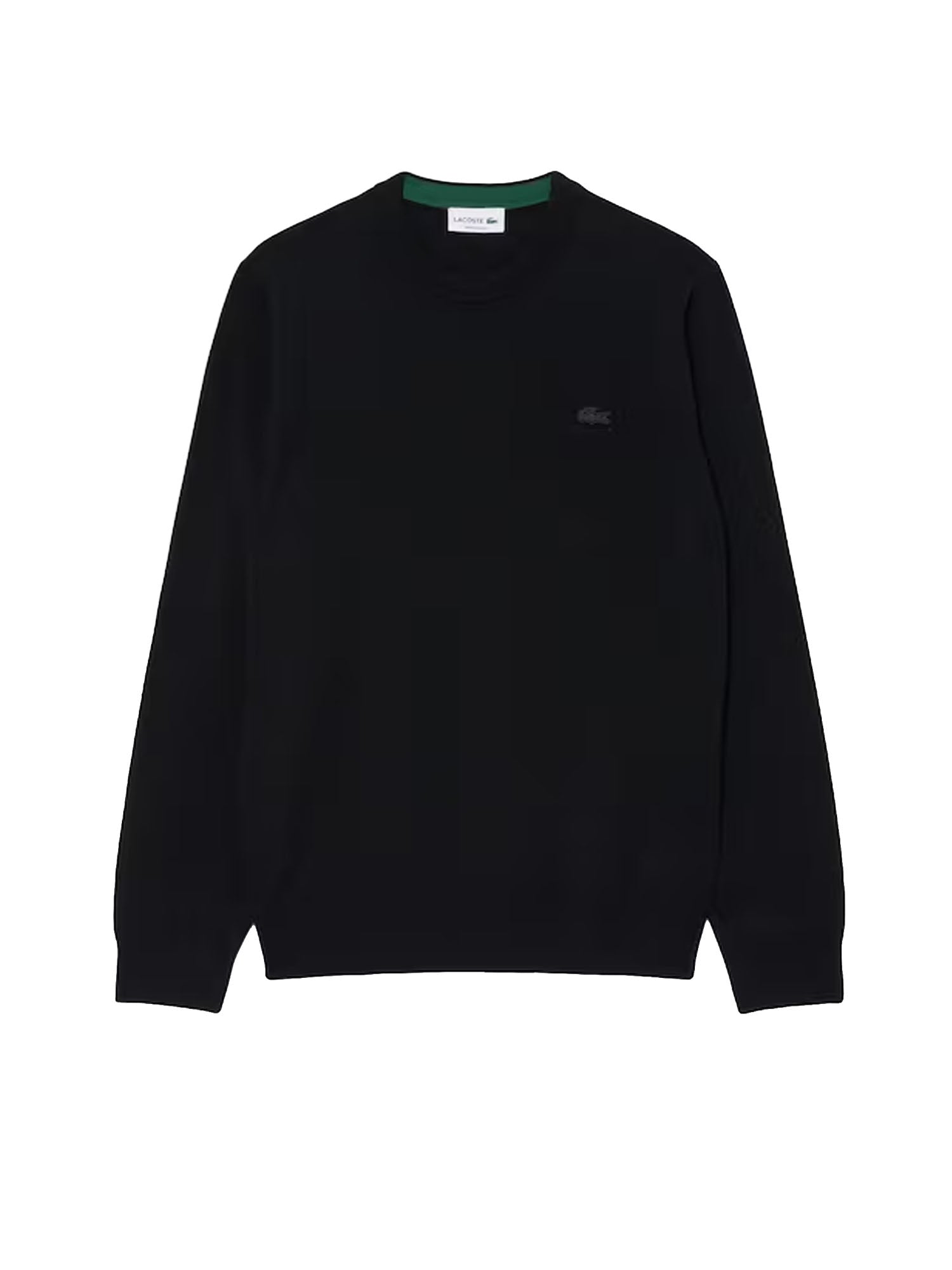 Maglione girocollo in lana merino