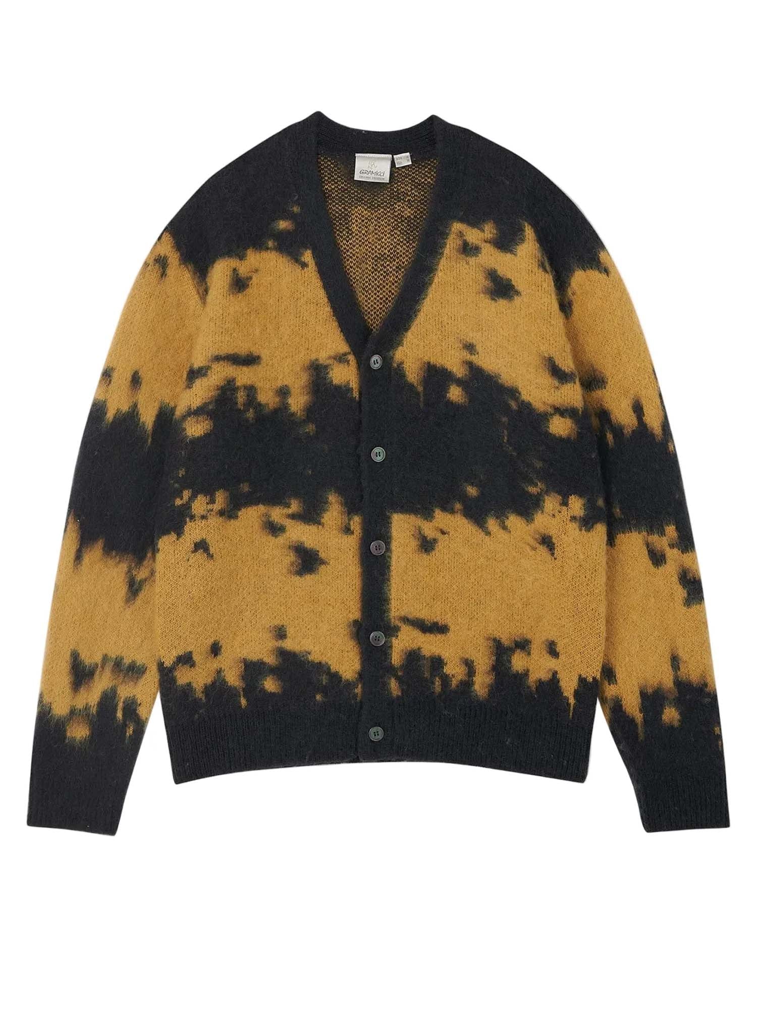 Mohair Splatter Cardigan