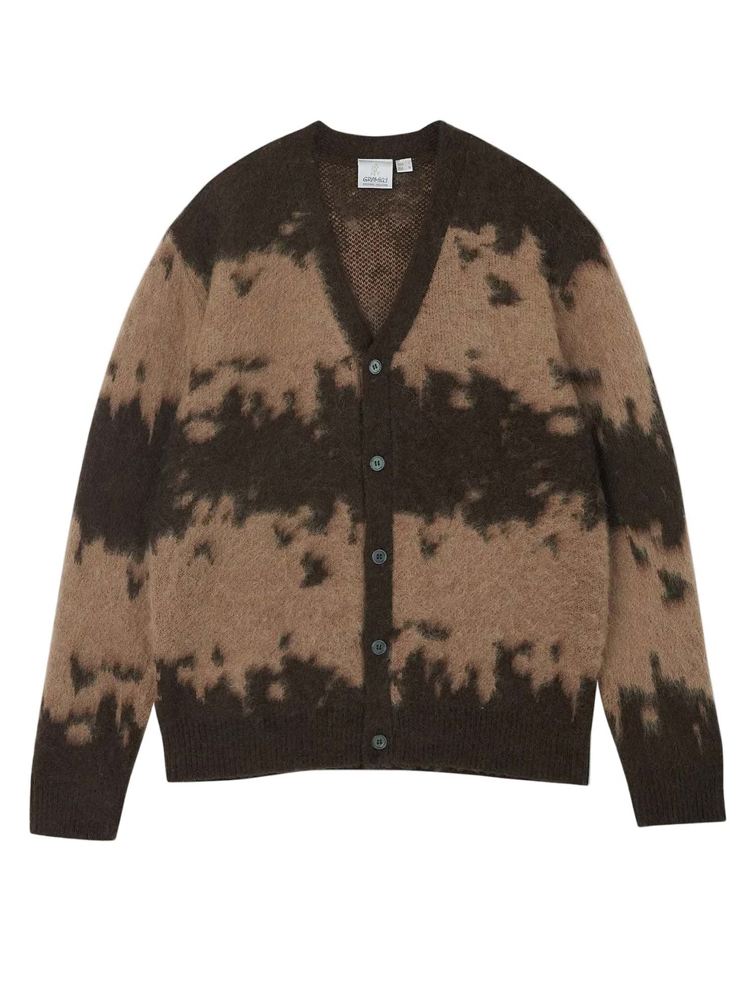 Mohair Splatter Cardigan