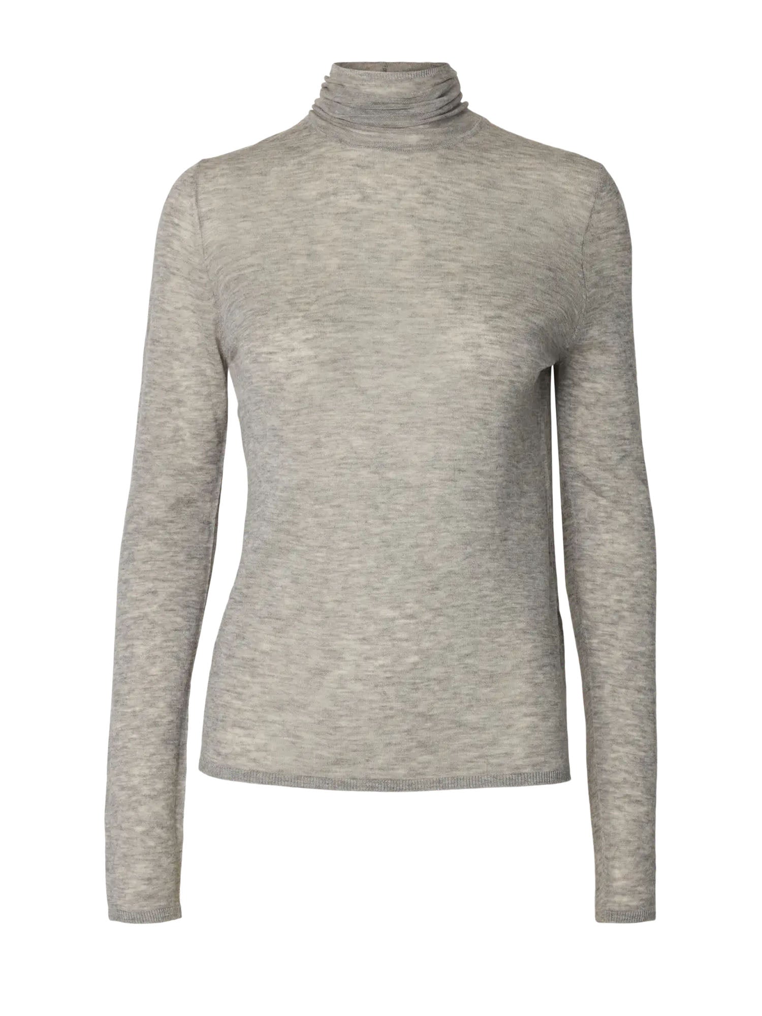 SLWVendy Wool LS Knit Roll Neck Noos