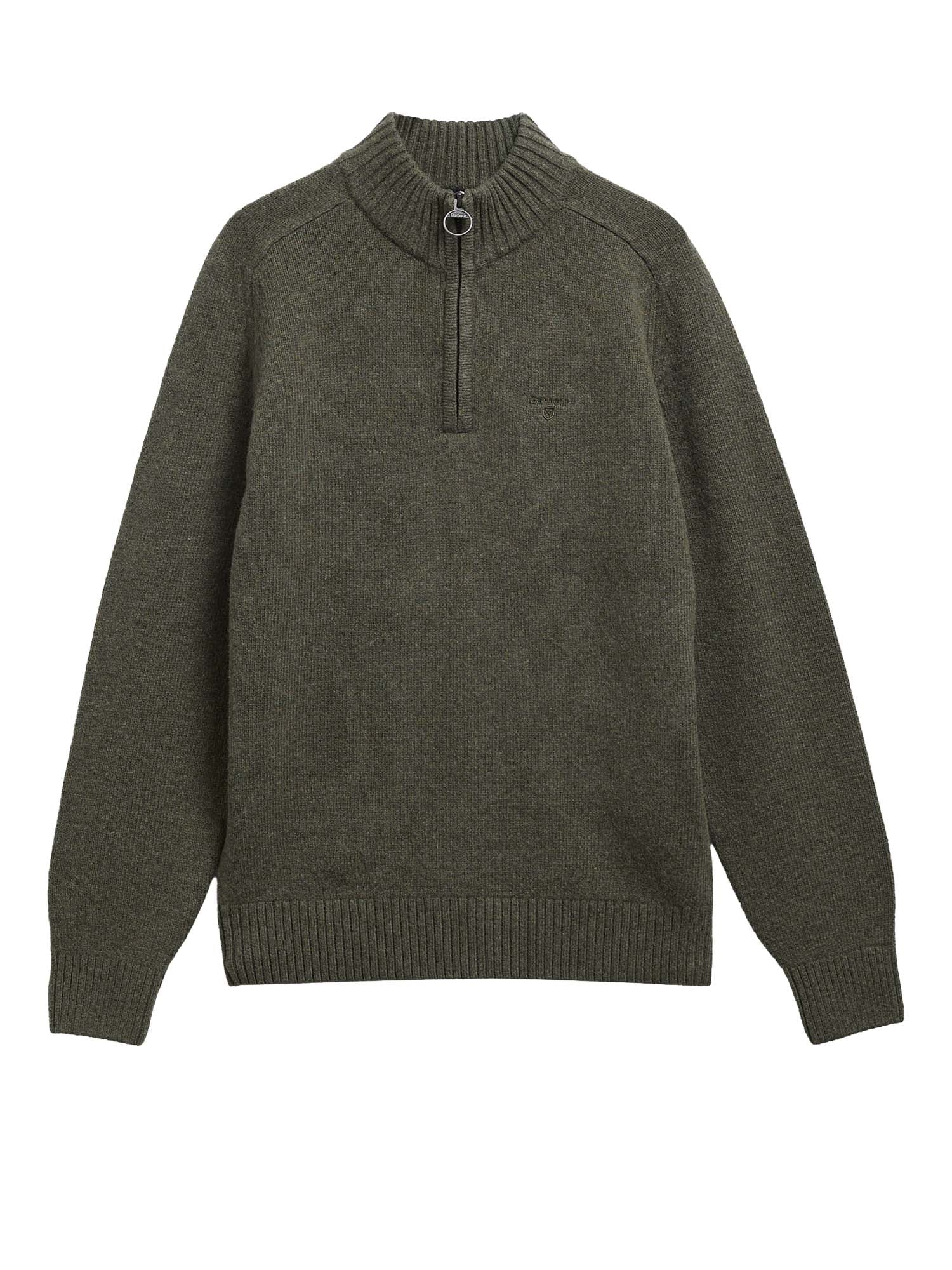 Maglione con zip corta Newtown