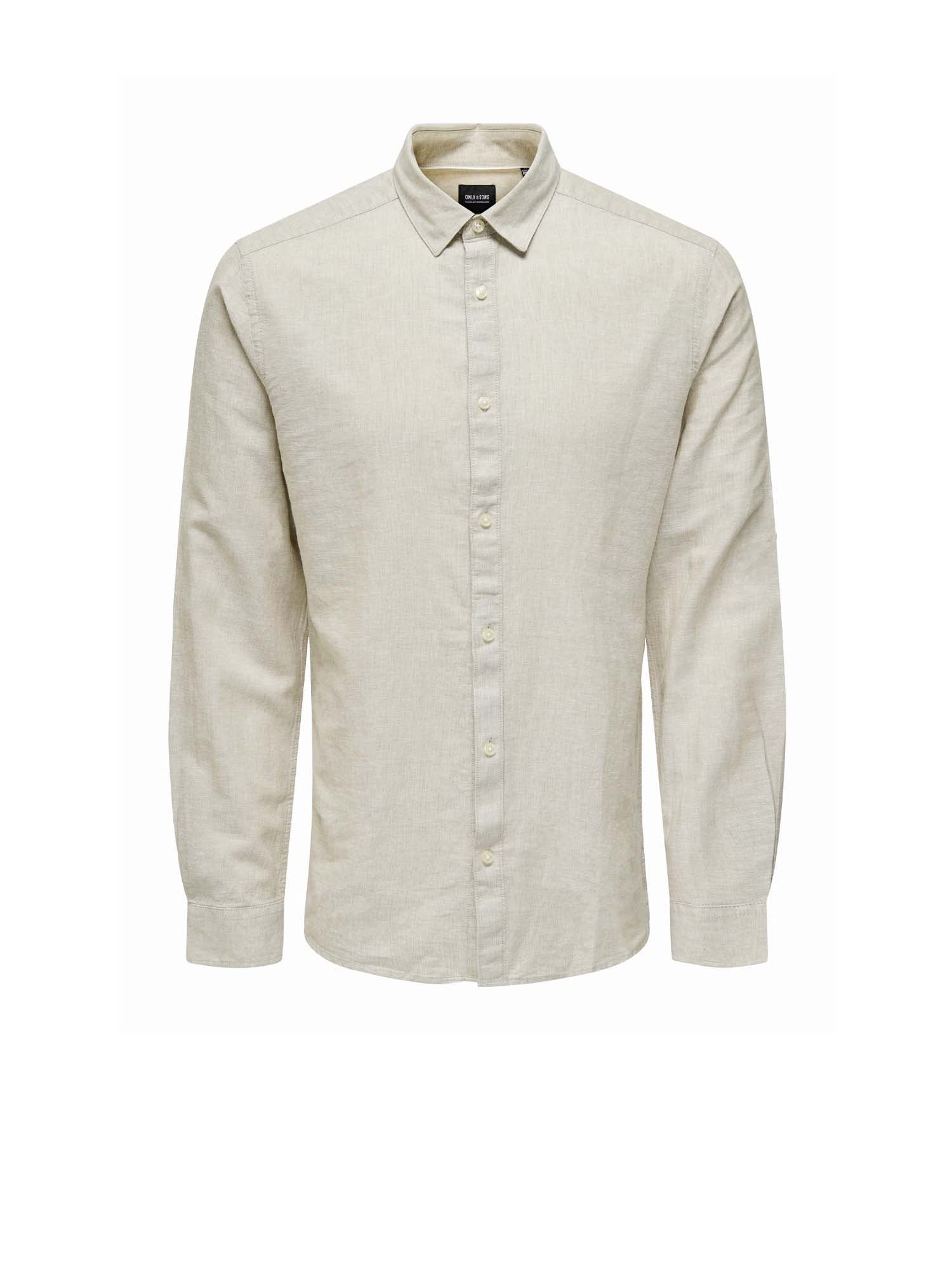 Slim linen shirt