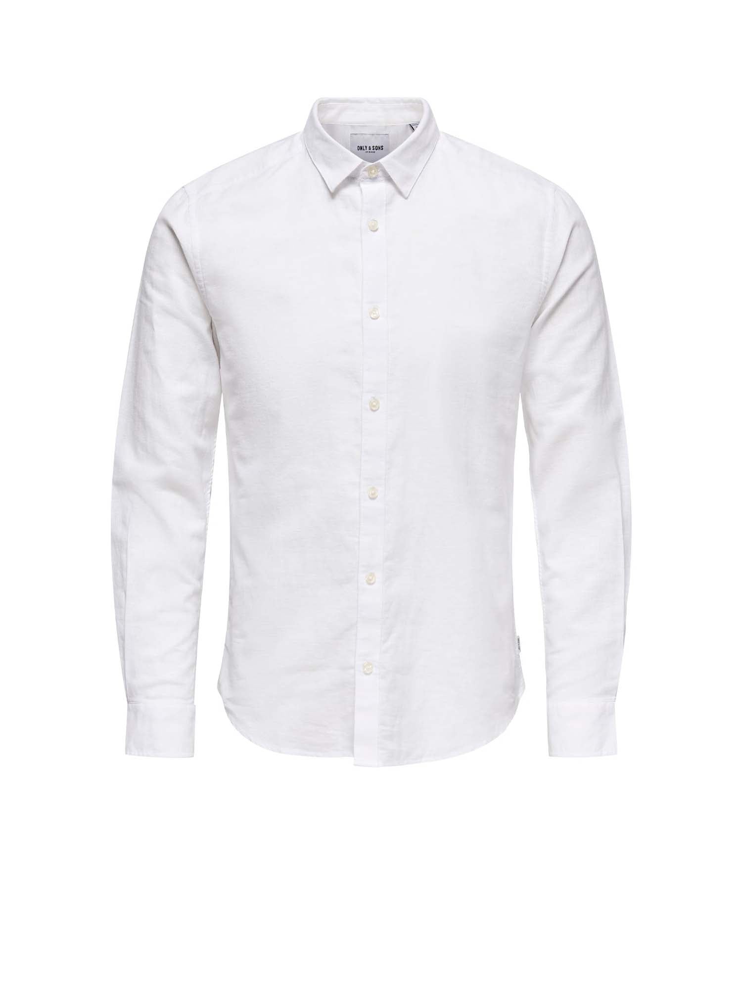 Slim linen shirt