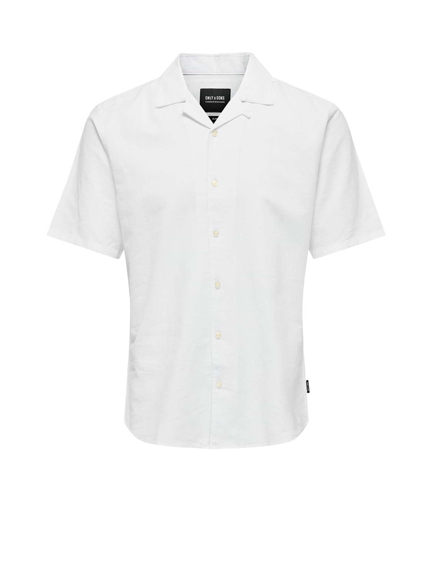 Chemise en lin Onscaiden Ss Solid Resort