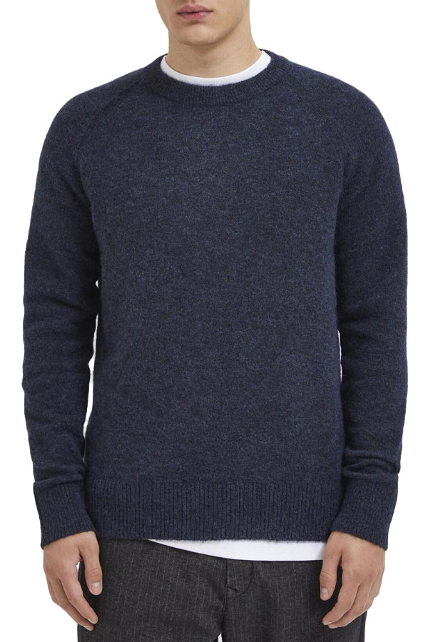 Slhrai Ls Knit Crew Neck