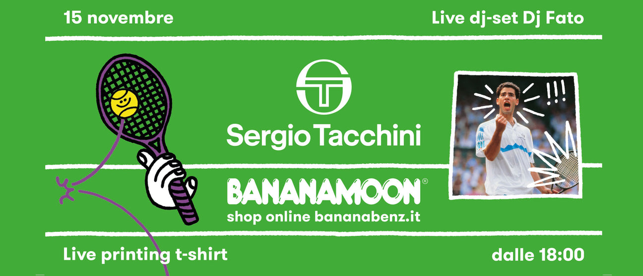 Sergio Tacchini x Banana Moon