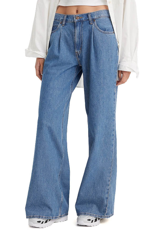DAD Jeans Lightweight Oversize A Gamba Ampia