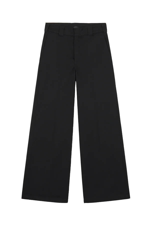 Dickies Pantaloni Wide Leg Work Donna Nero