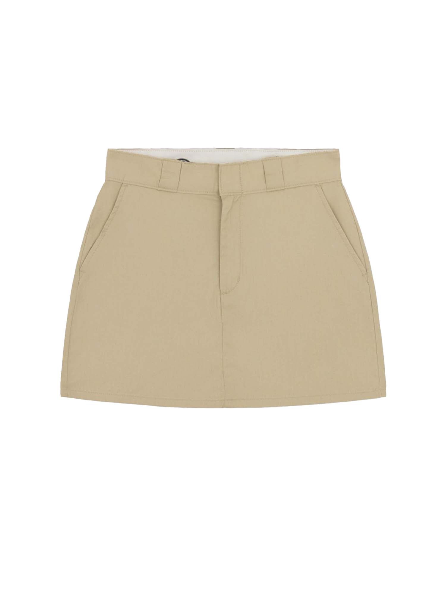 Dickies Minigonna Beige