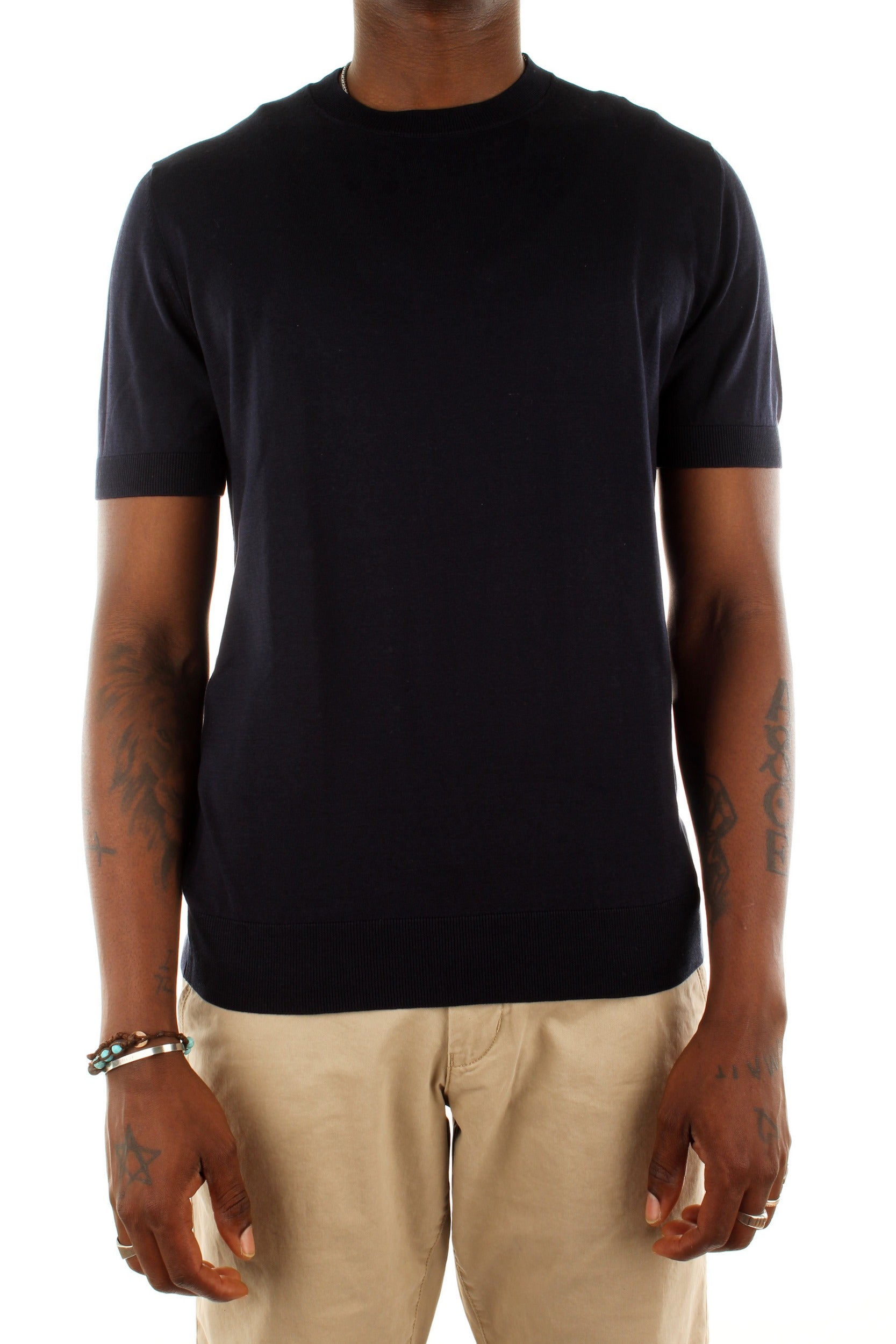 Paolo Pecora Maglia Girocollo Blu