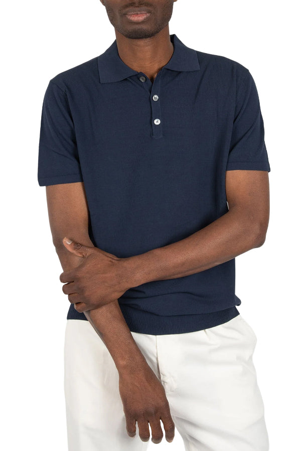 Daniele Fiesoli Polo M/Corta Blu