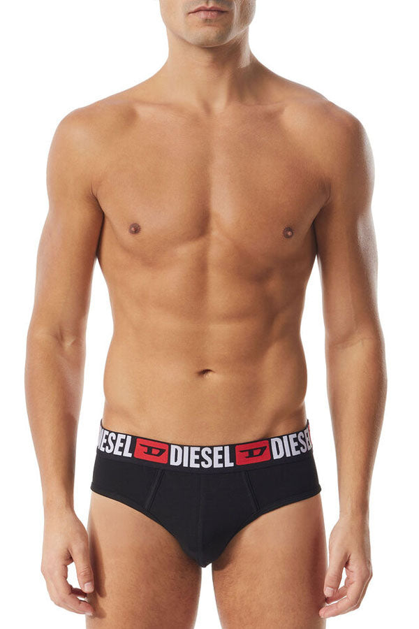 Diesel Umbr-Andrethreepack Mutande Nero