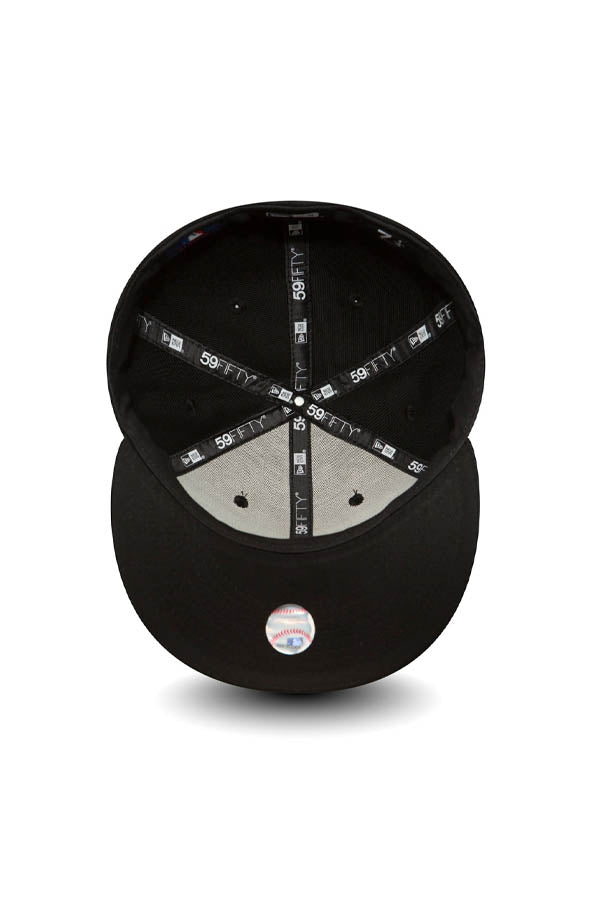 New Era Cappellino Atlanta Braves Nero 59FIFTY Essential Nero