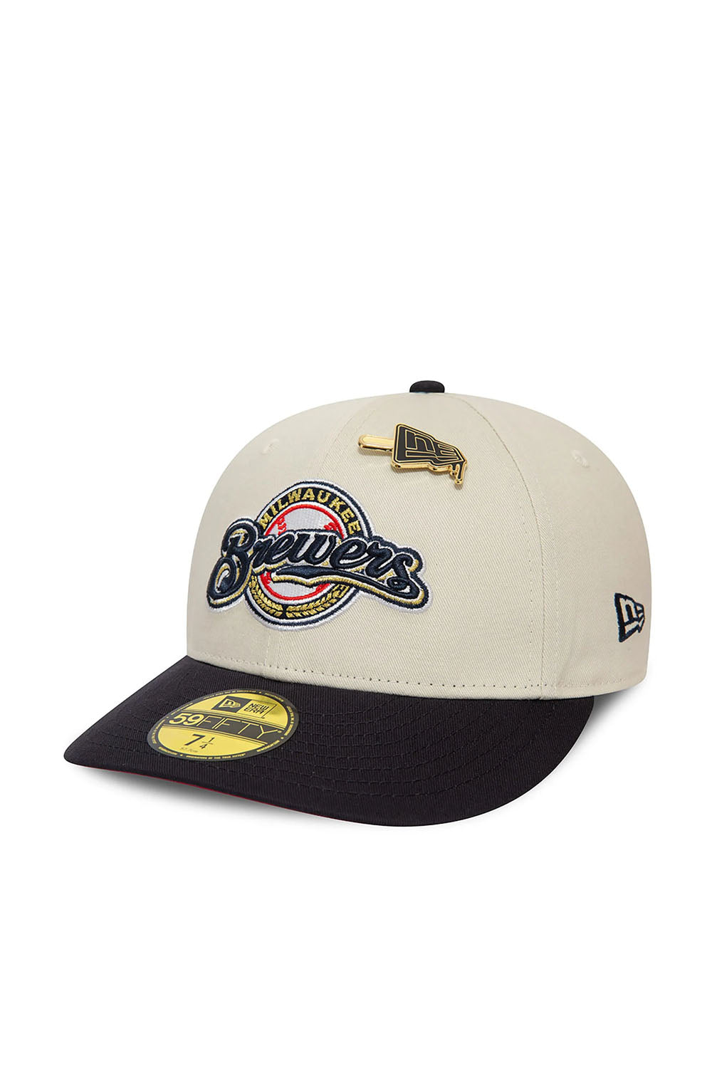 Cappellino 59FIFTY Low Profile Milwaukee Brewers MLB Pin