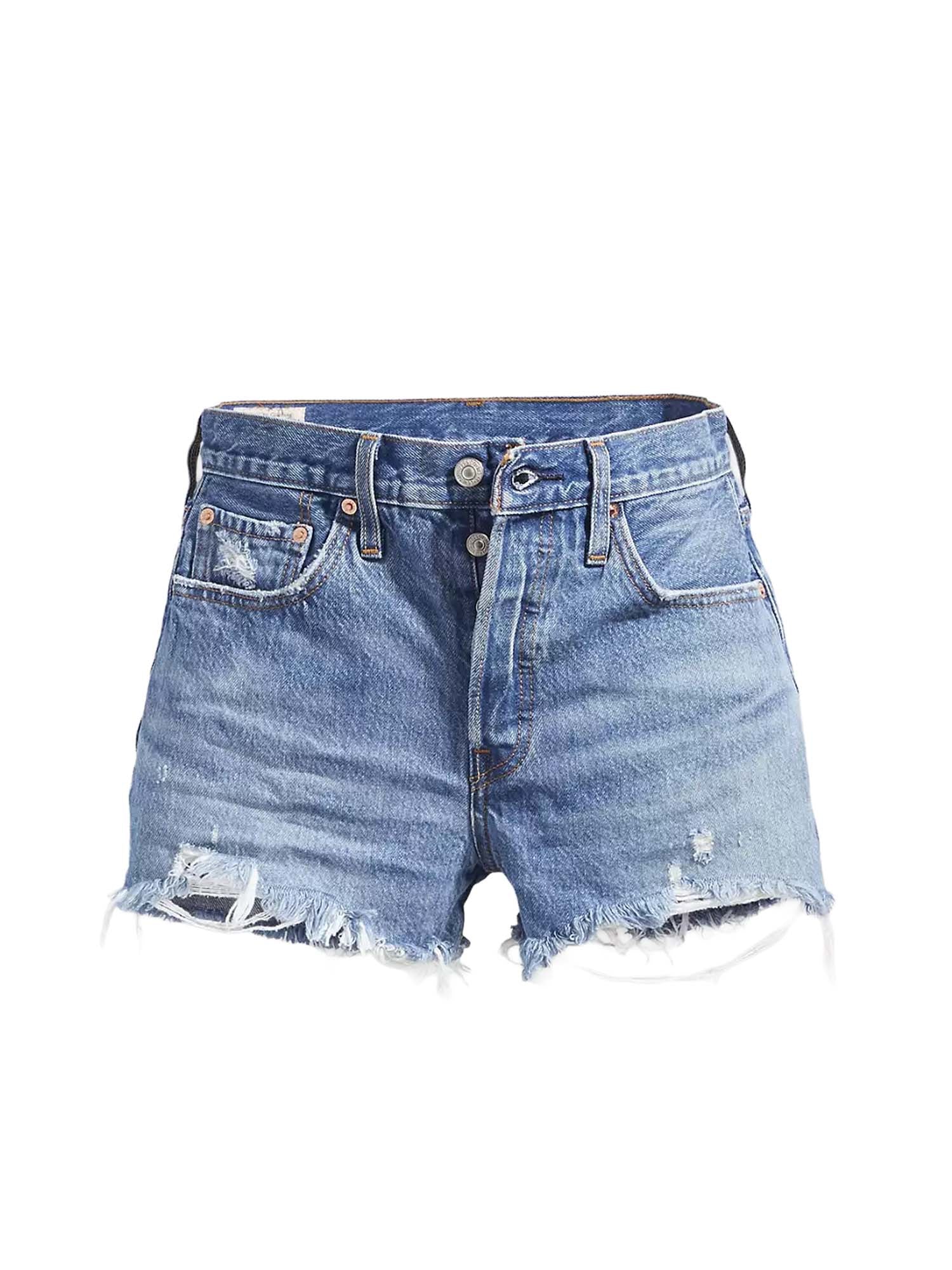 Short di jeans 501® Original a vita alta