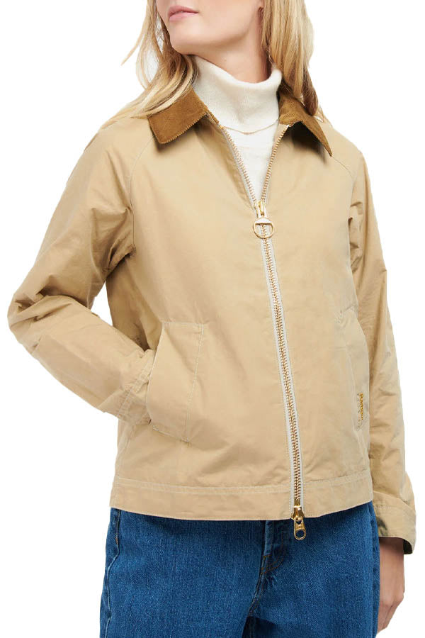 Barbour Impermeabile Barbour Campbell Beige